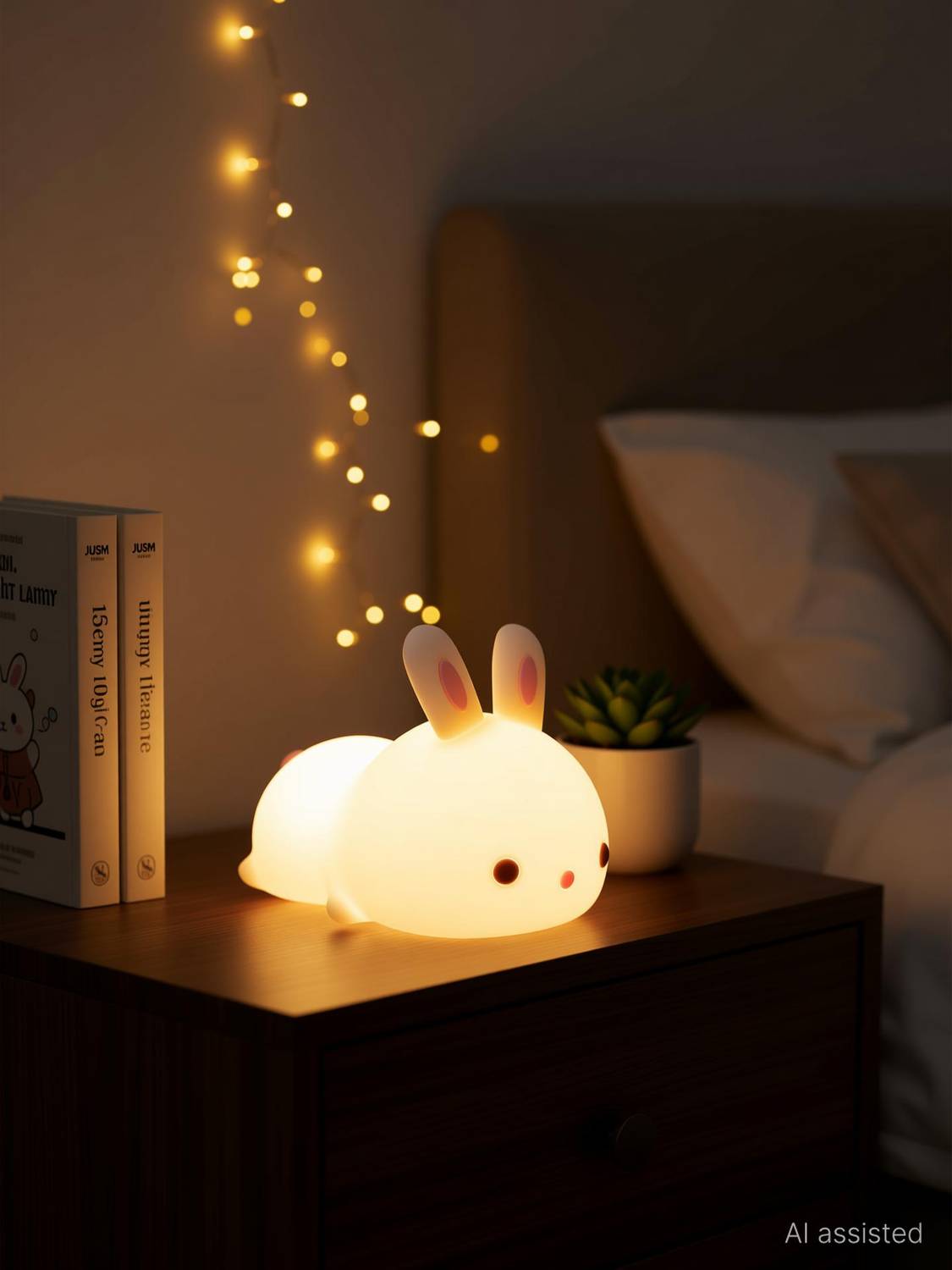 JNSM Bunny Night Light for Kids