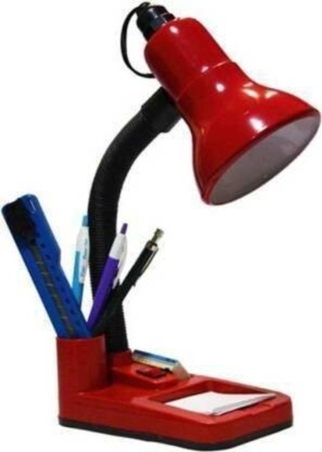 spark world Flexible Electric 316 Red Study Lamp (30 cm, Red)_160