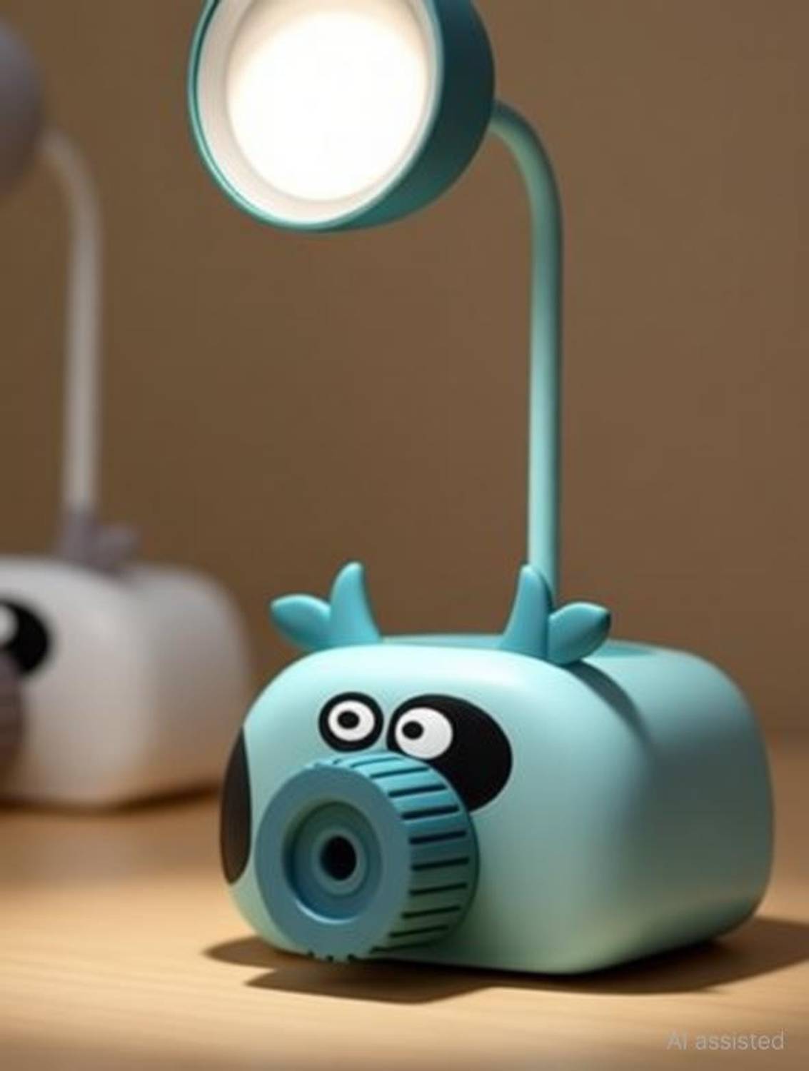AKR Camera LED Table Lamp for Kids Table Lamp