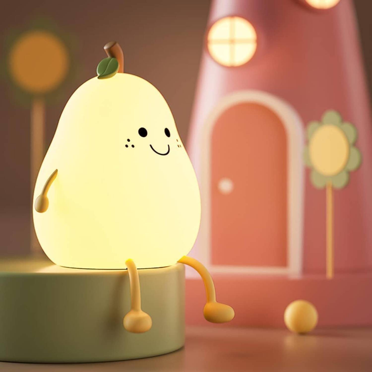 Campark Night Lamp for Kids, Girls & Boys Cute Bedroom Decor & Gift Night Lamp