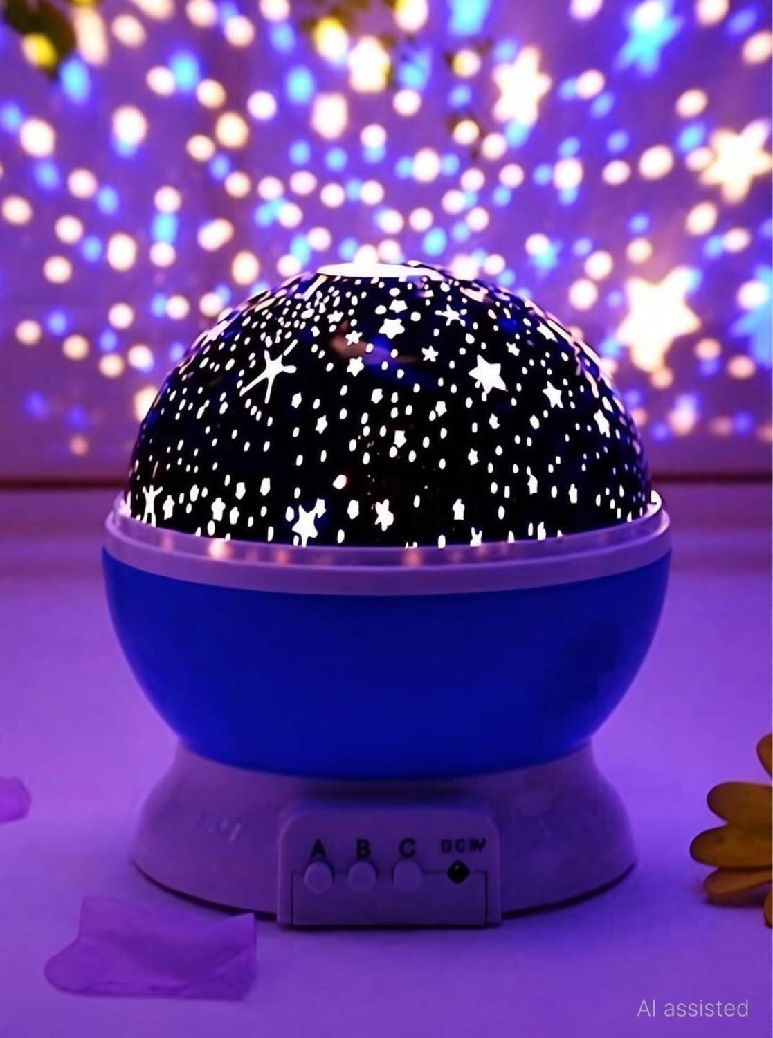 Aubade Sky Projector Lamp Colorful Rotating Galaxy Light for Be