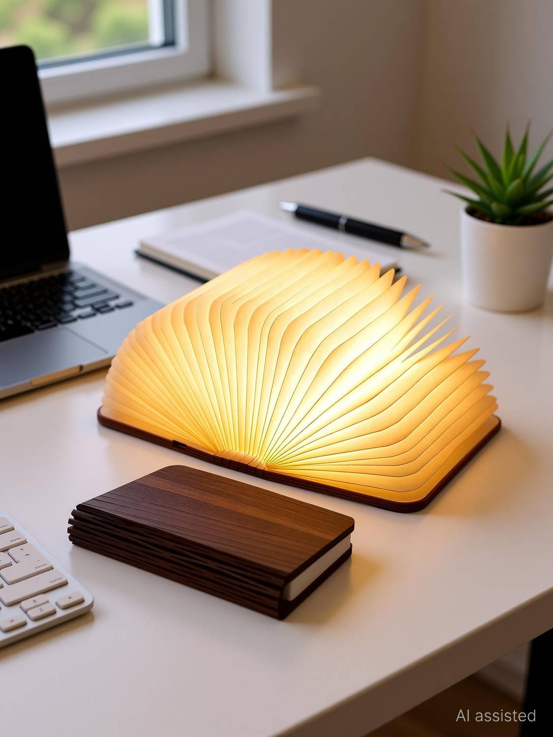Arion Book Lamp Rechargeable LED Portable Table Lamp - Image 1