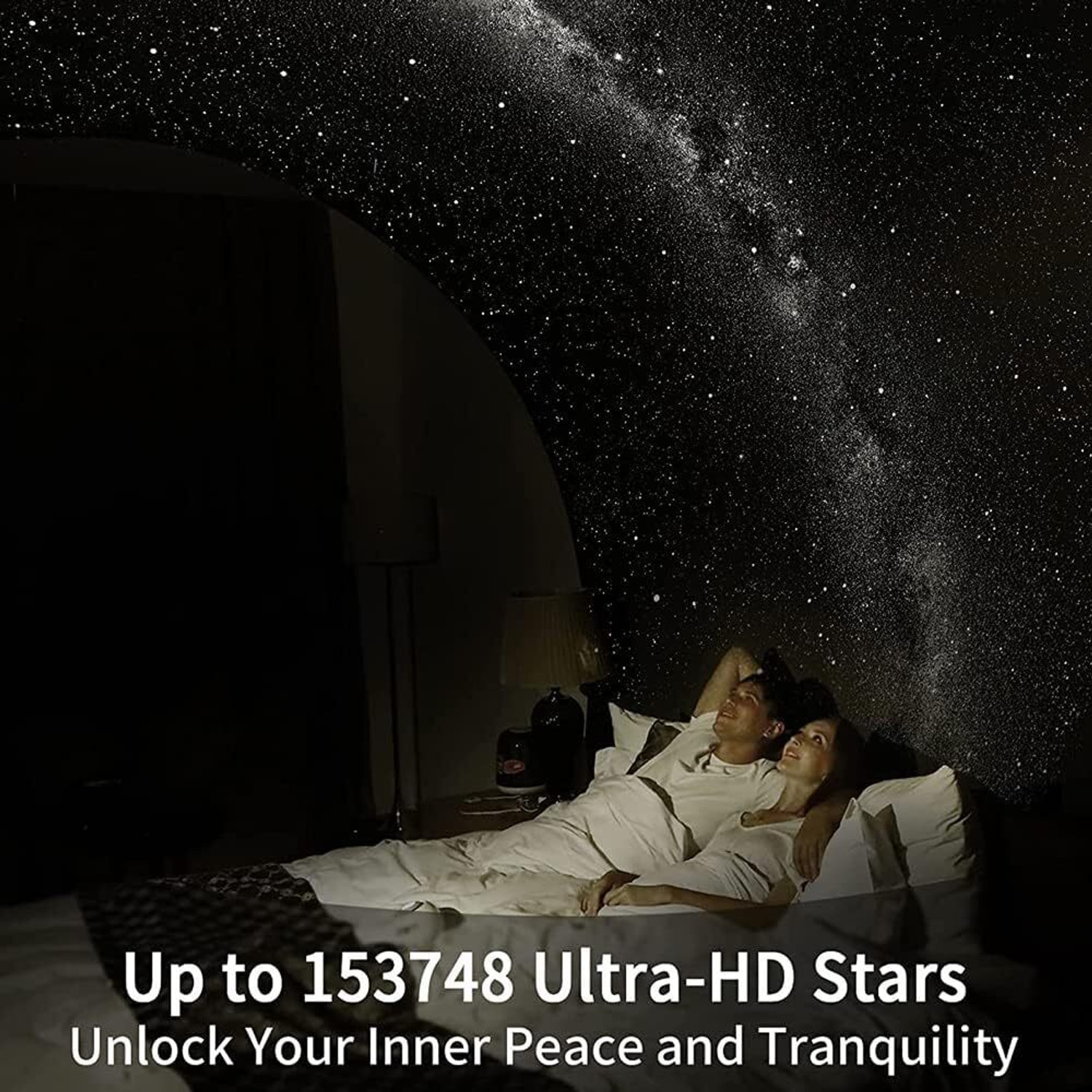 Image of VOLTegIC 360 Degree Auto Rotation-Timed Starry Planetarium Projector Night Lamp