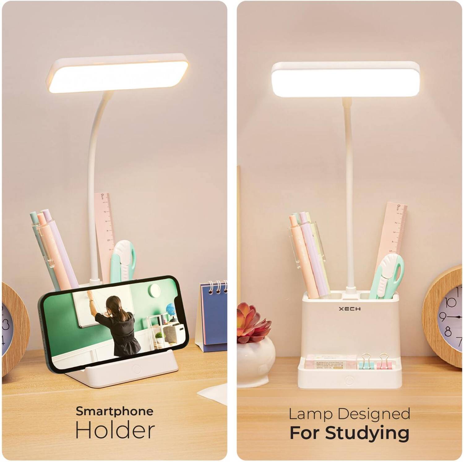 Xech Desky Lite Table Lamp with Pen Stand - Image 5