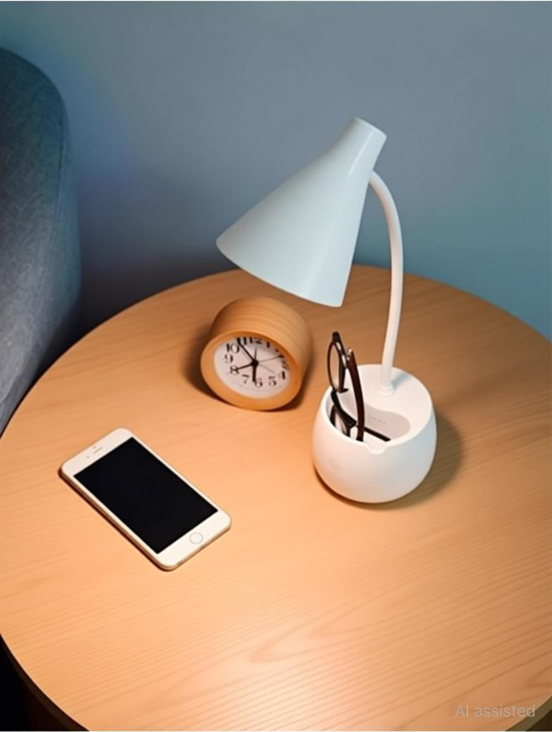 Image of Geo SPORTS 3 Colour Mode Rechargeable, Flexible Gooseneck LED Study /Desk Study Lamp