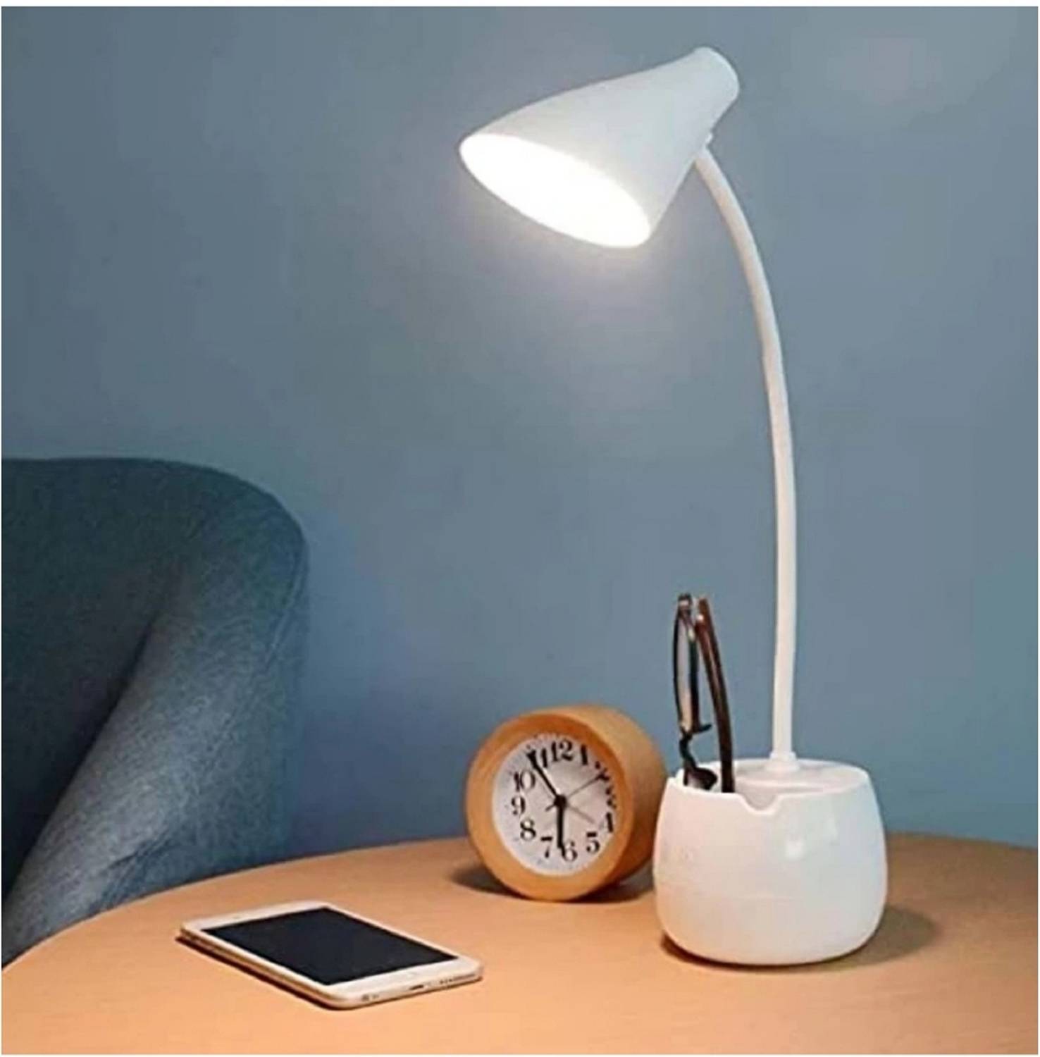 Geo SPORTS 3 Colour Mode Rechargeable, Flexible Gooseneck LED Stu