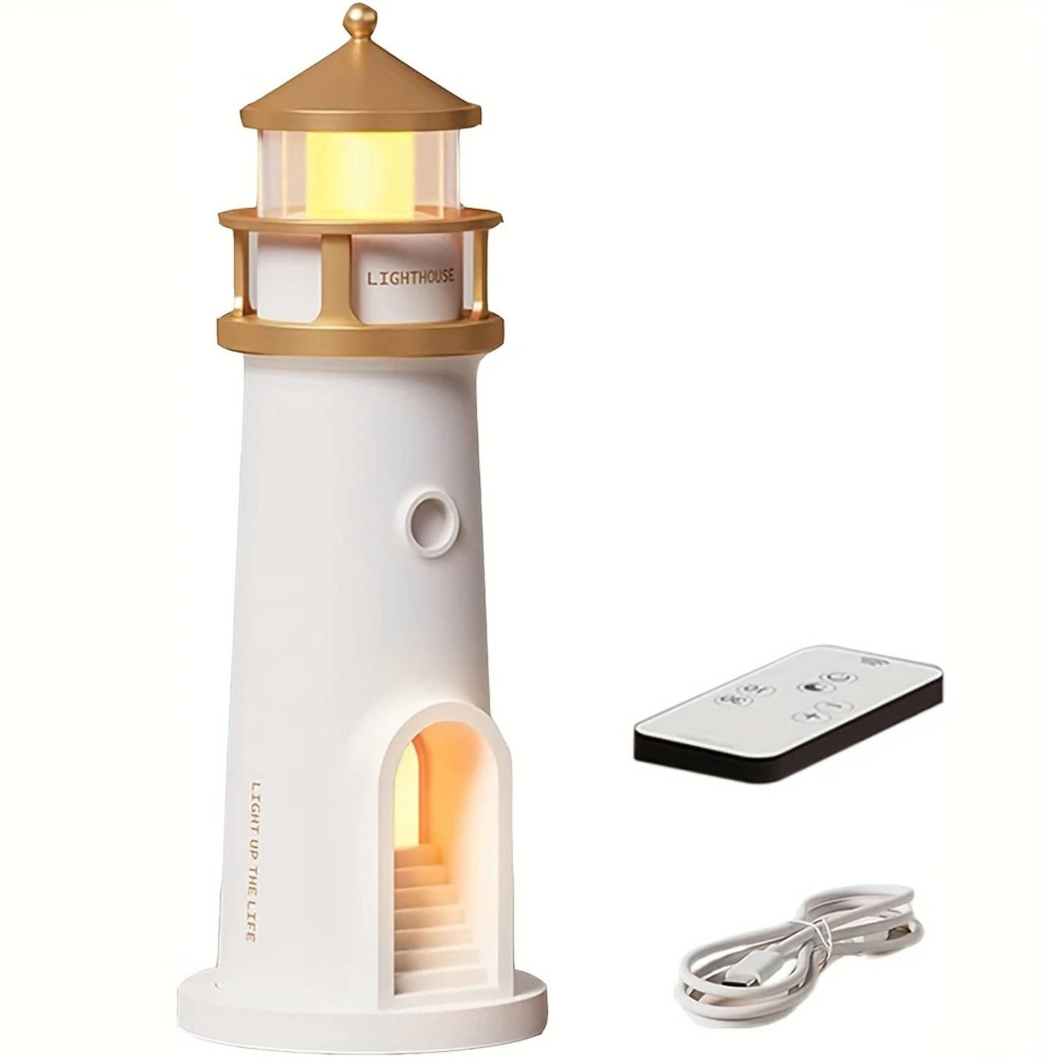 Dwiti Enterprise Lighthouse Moon Star Galaxy Projector Light & Re
