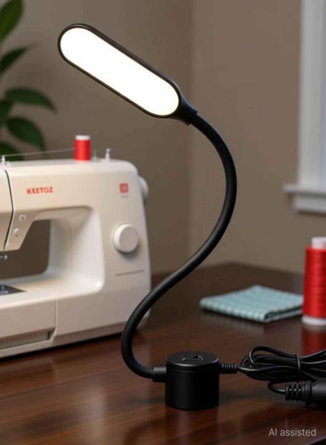 Keetoz Sewing Machine Light 30 LED's ,Magnetic Mounting Base Work