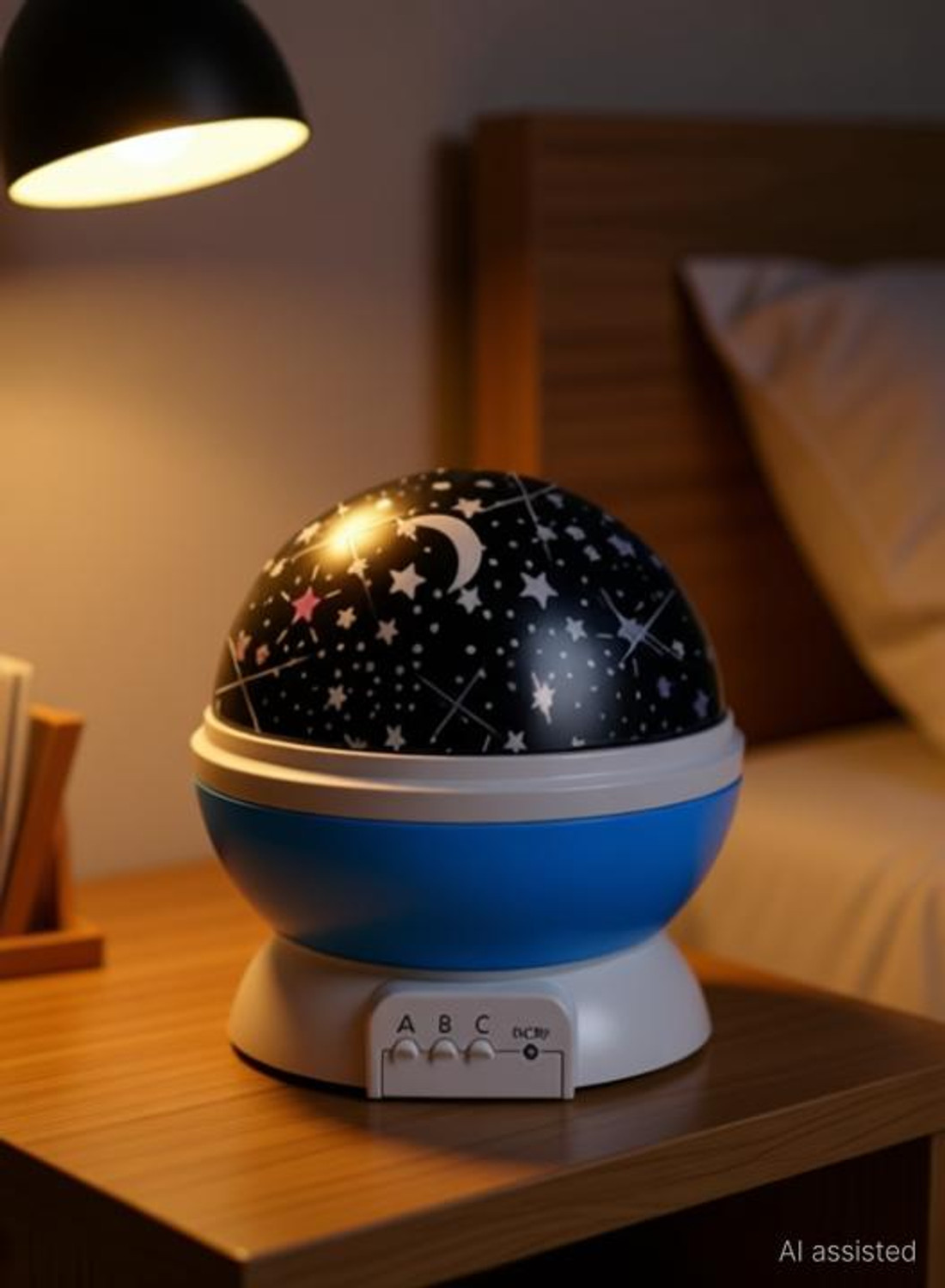 Image of Fitaza Star Master Night Light Lamp Projector Rotating Projector Star Night Lamp