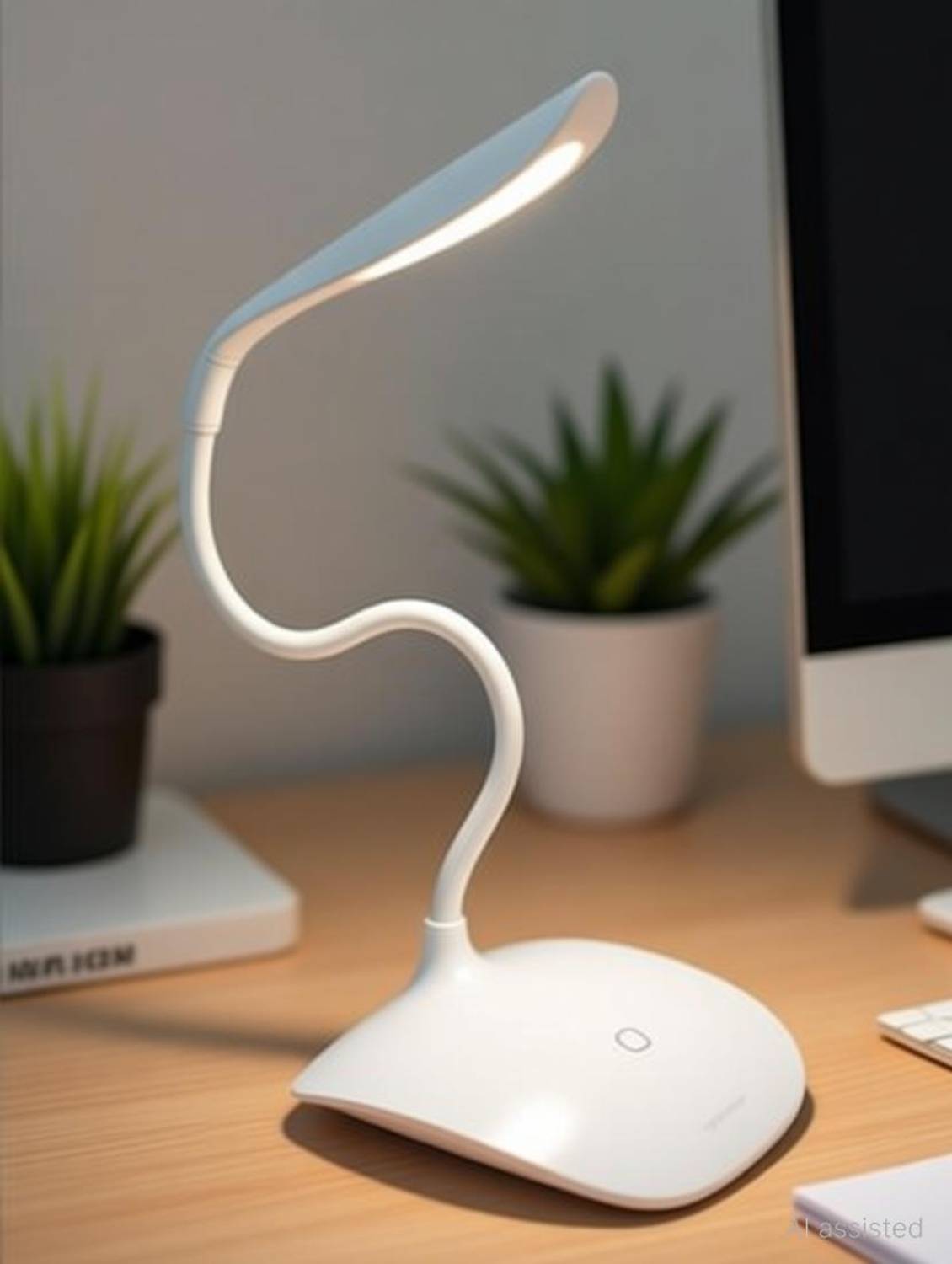 BHAJANLAL GREENERY Led Emergency Desk Table Lamp Student Reading Light Foldable G138_L263 Study Lamp