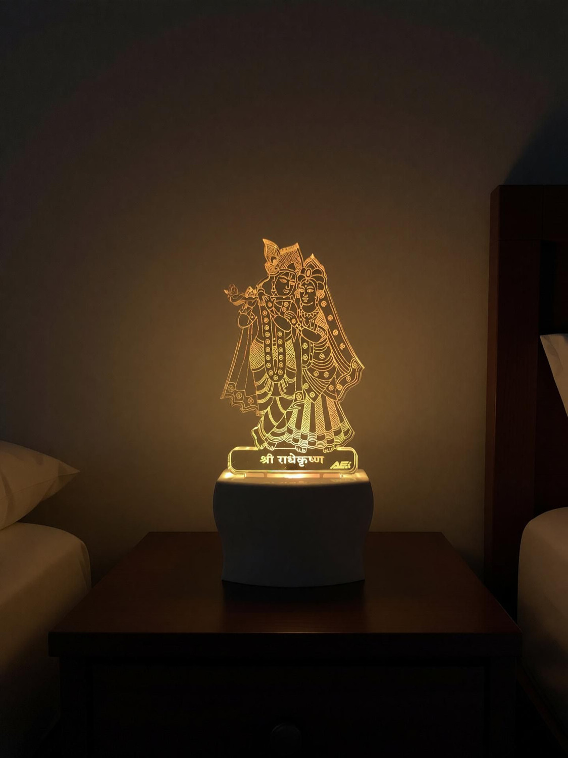 Image of Omniverse RADHE KRISHNA FANCY NIGHT LAMP 630 Night Lamp