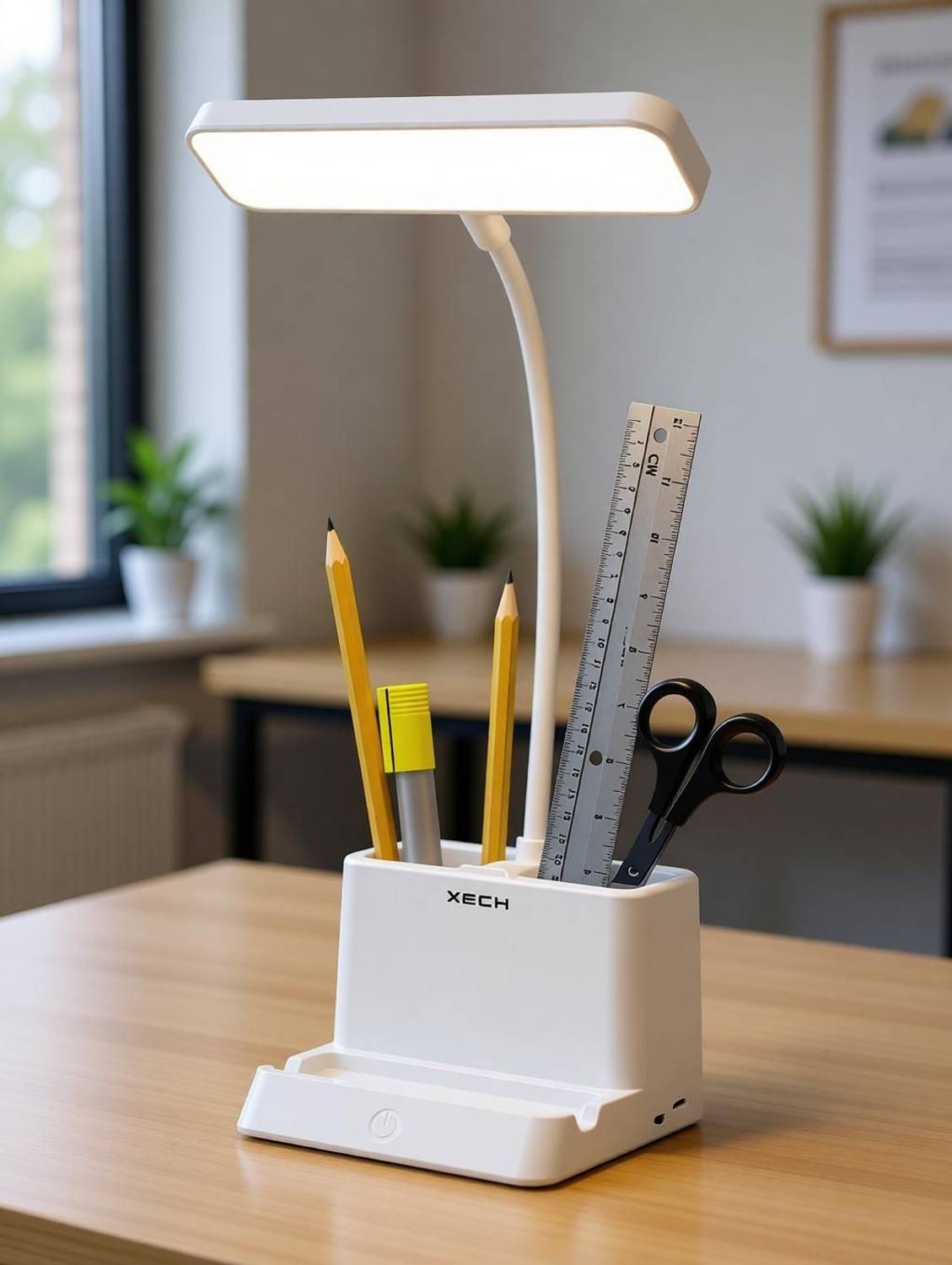 Xech Desky Lite Table Lamp with Pen Stand - Image 2
