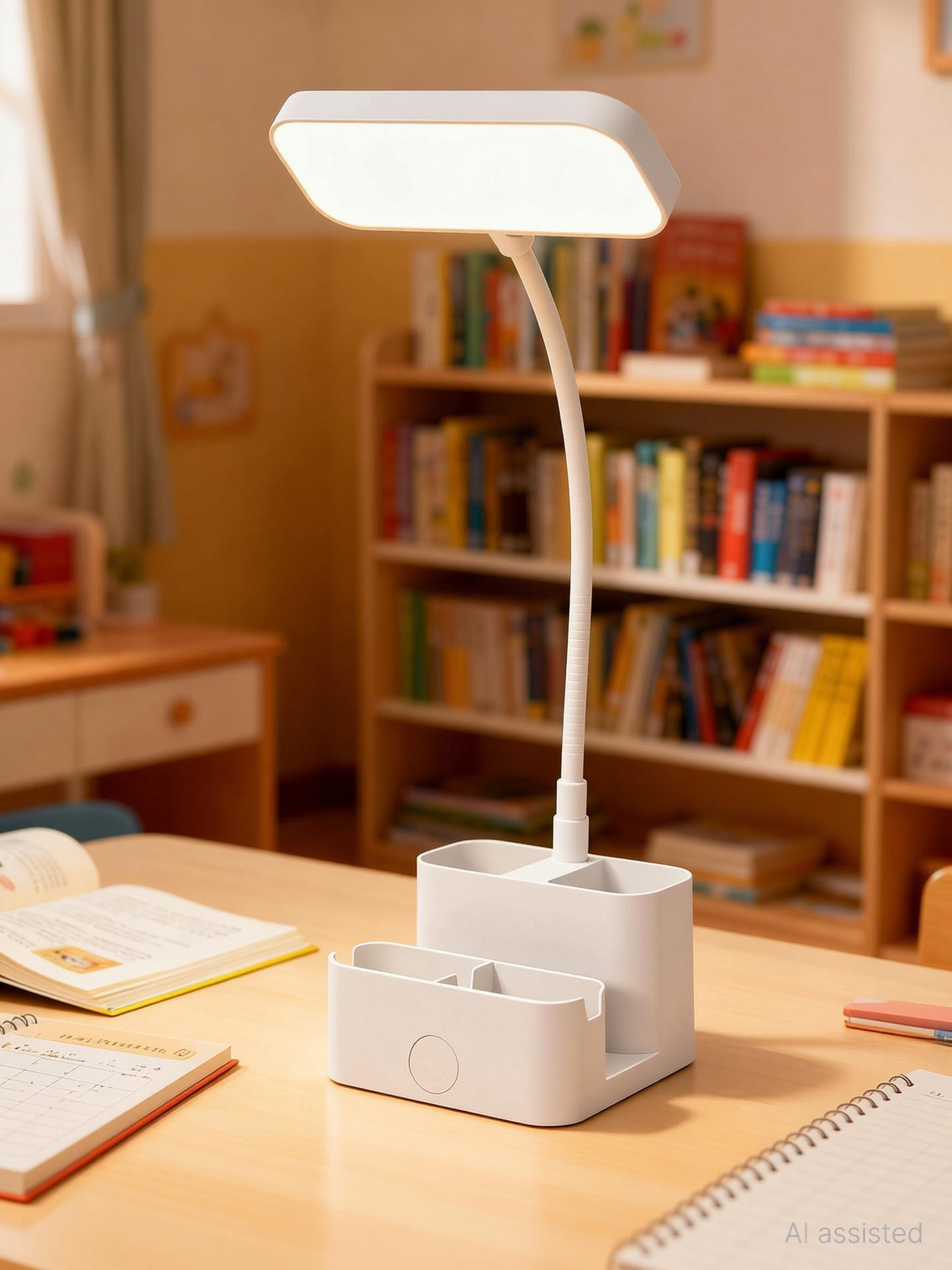Image of DIGITRENDS Desk Lamp Touch Sensor On /Off Study Lamp USB Rechargeable Study Lamp