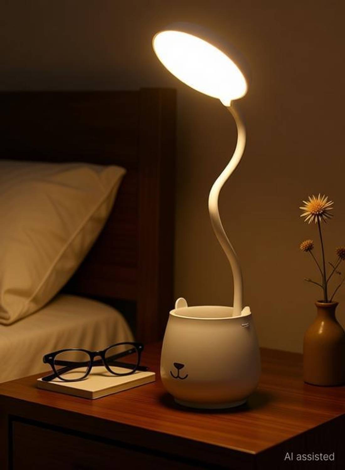 FOKRIM 3 Color Touch Sensor Study Lamp - Image 4