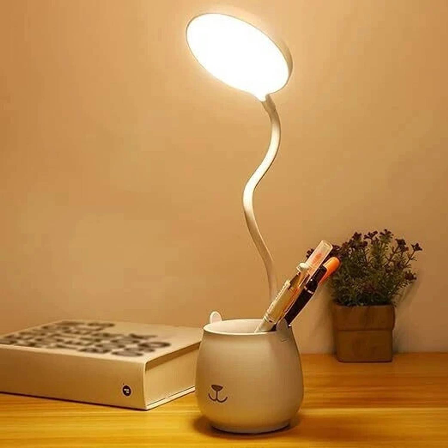 FOKRIM 3 Color Touch Sensor Study Lamp - Image 2