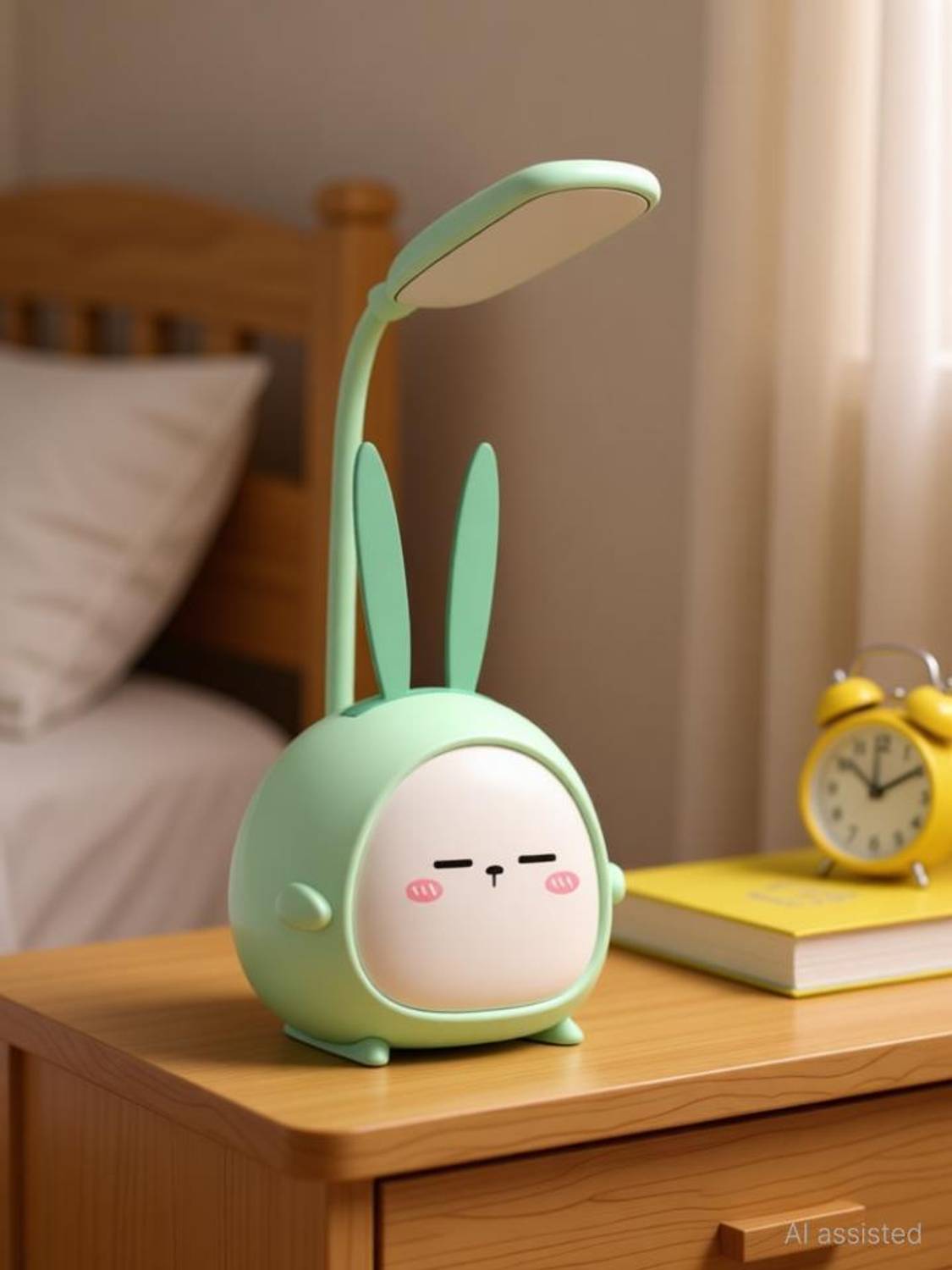 SatnamEncase Rechargeable USB LED Desk Lamp for Study Table - Eye