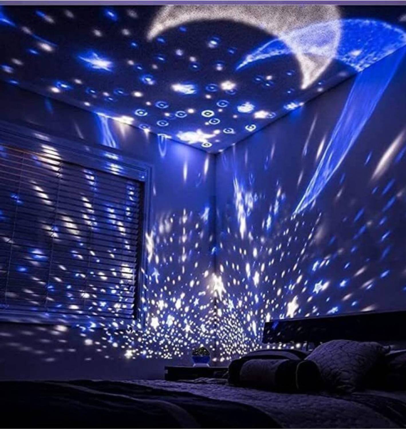 RBM Romantic Sky Star Master Night Light Projector Baby Sleep Lig