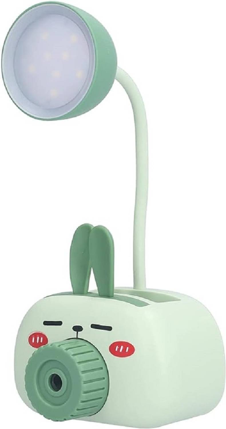 AKR Multifunctional Camera Style Piggy Desk Lamp/Night lamp with Pencil Sharpener Table Lamp