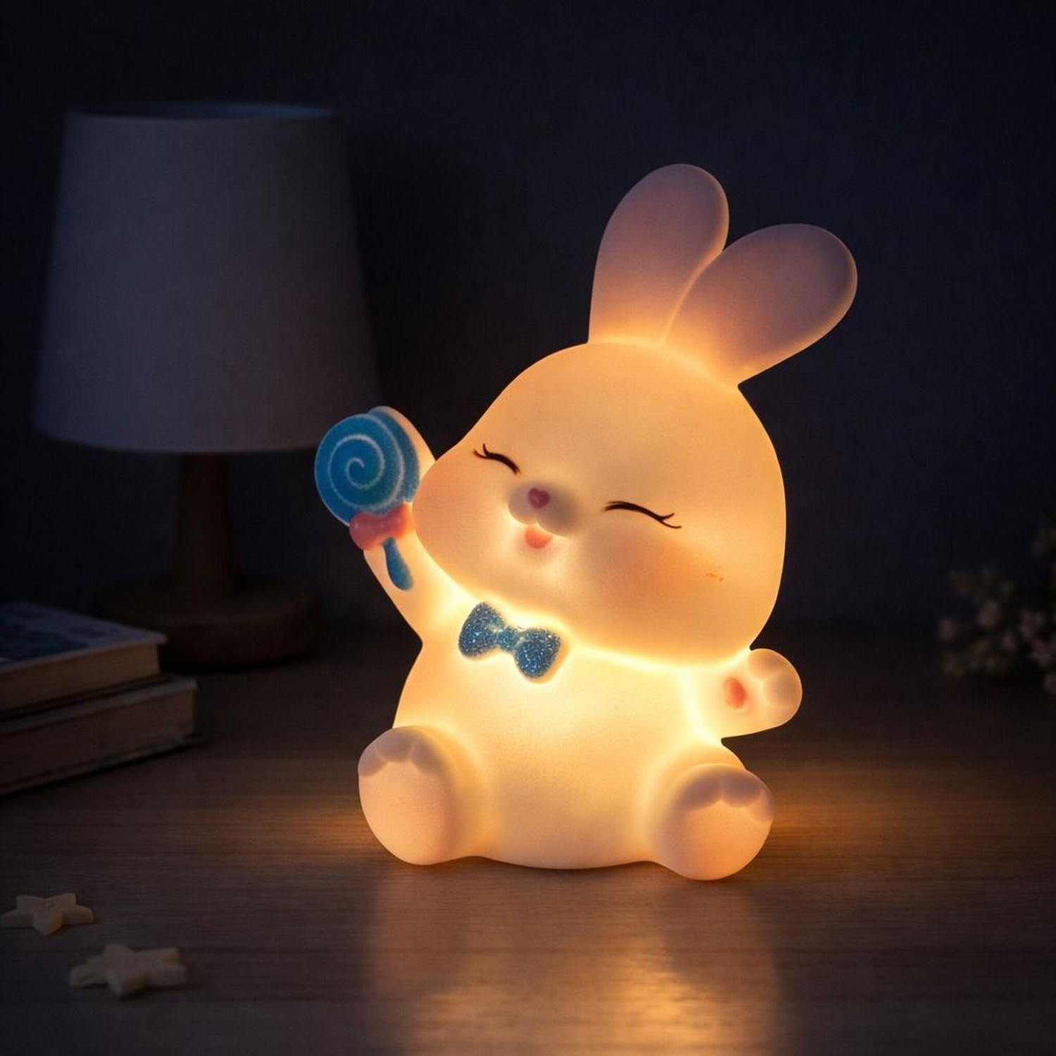 Image of Gridcart Cute Bunny LED Night Lamp Night Lamp