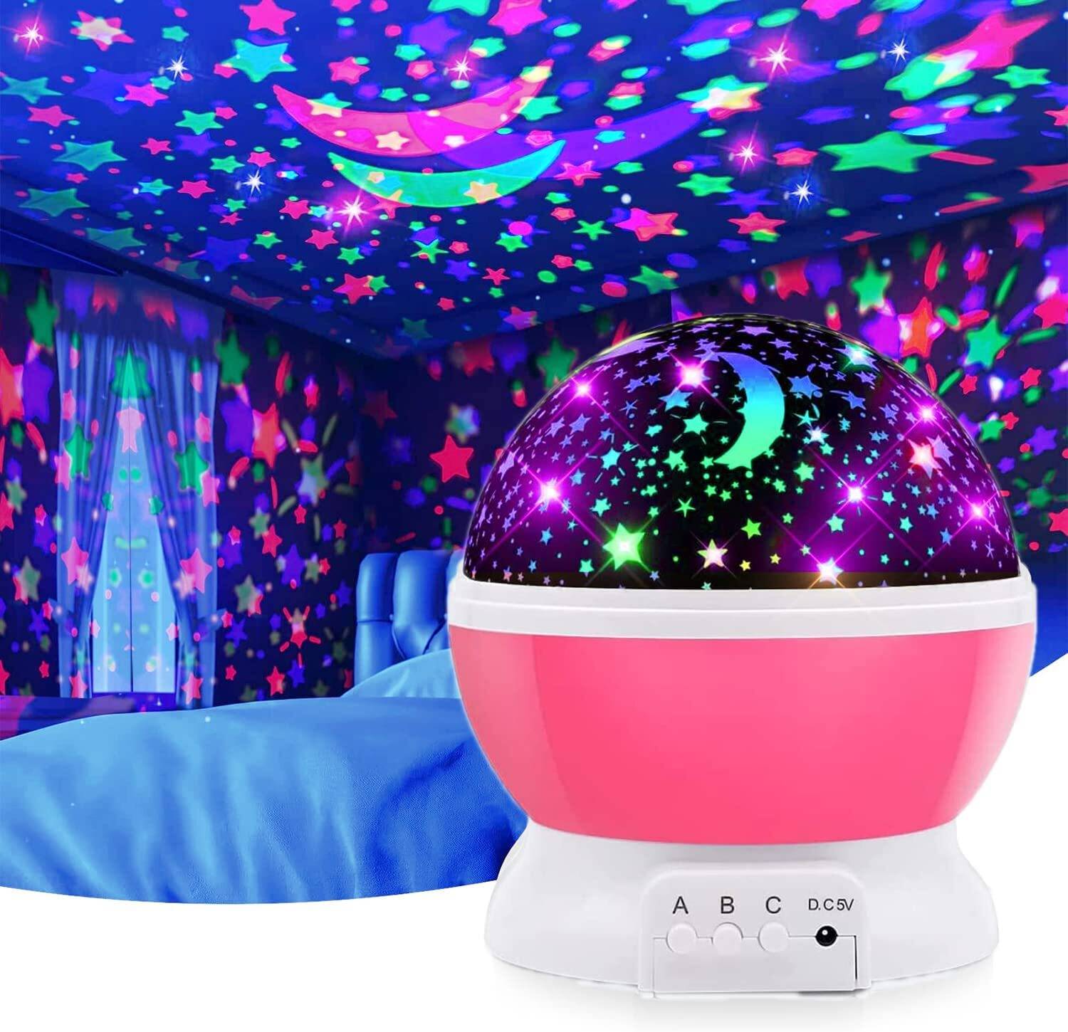 CRENTILA Star Lamp for Kids Bedroom, for Child Sleep Peacefully i