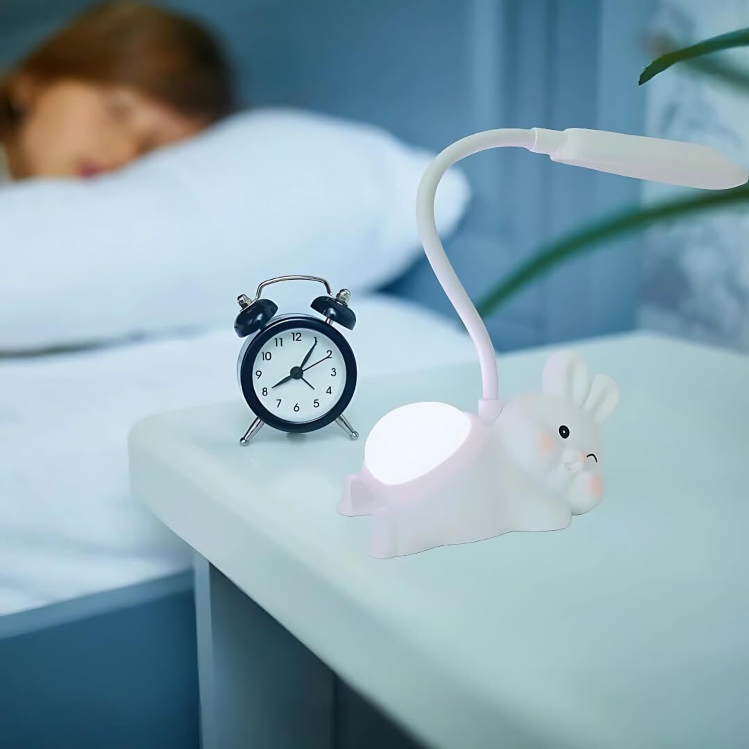 Image of UDropMore LEO Table lamp (White Rabbit) Table Lamp