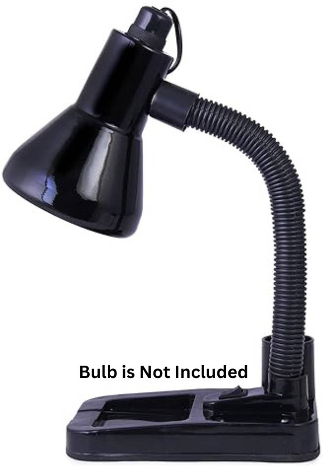 EMMKITZ Black Table lamp Study Lamp (25 cm, Black)