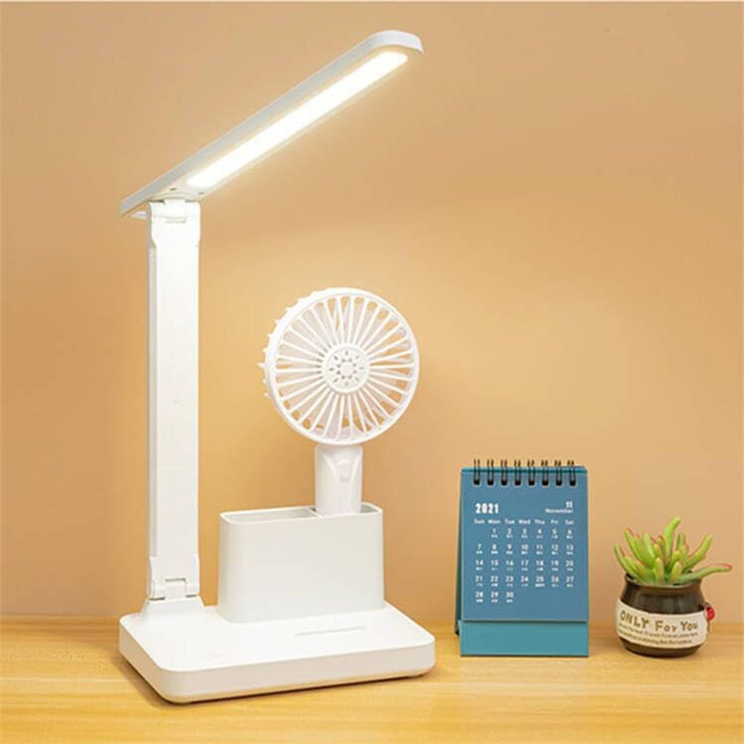 arkit LED Desk Light Study Table Lamp for Computer Desktop, Rechargeable, Eye-Caring Study Lamp