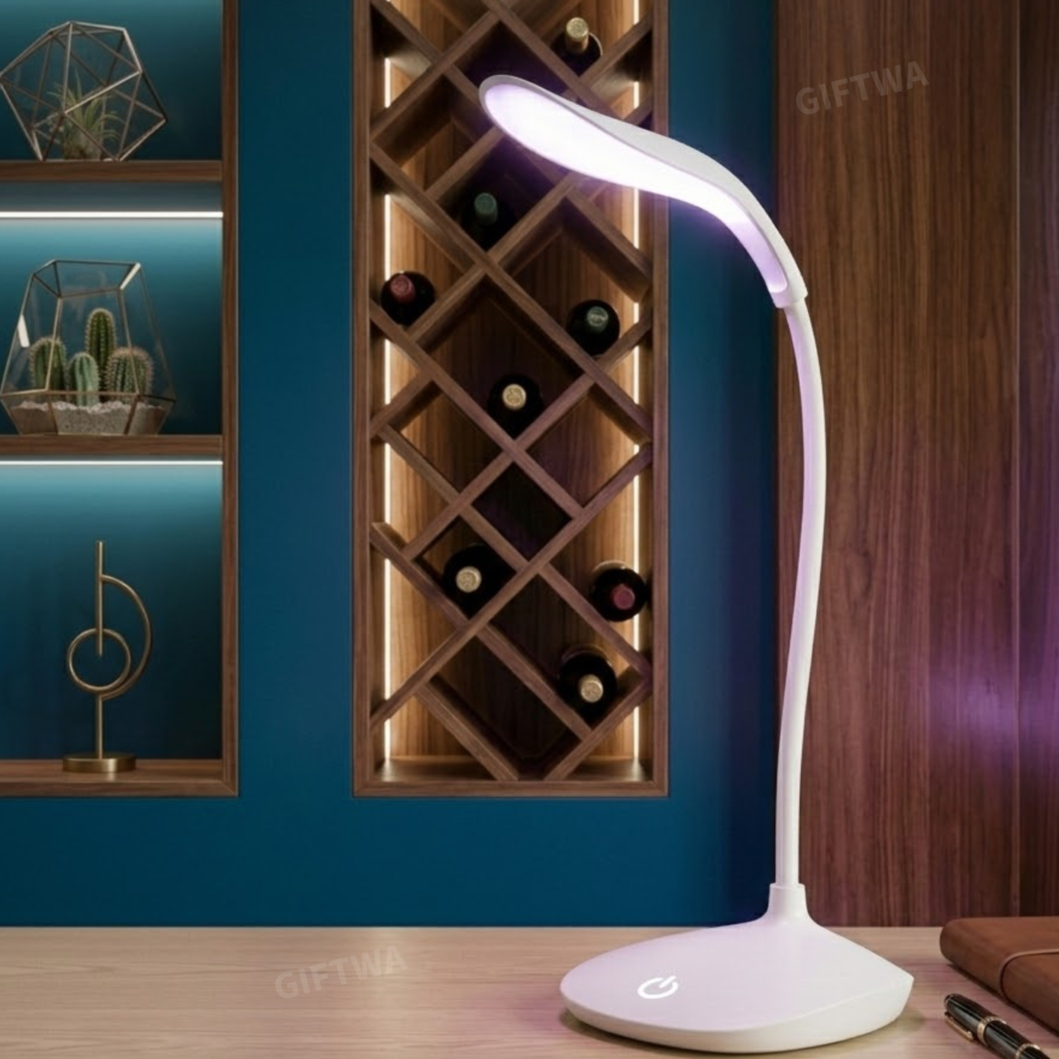 Image of GIFTWA LED Desk Lamp for Study Table | Eye Protection Reading Light Study Lamp