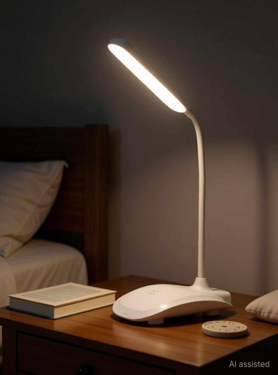 Image of REXBURG Study LED Touch On /Off Switch Student Study Table Lamps158 Table Lamp