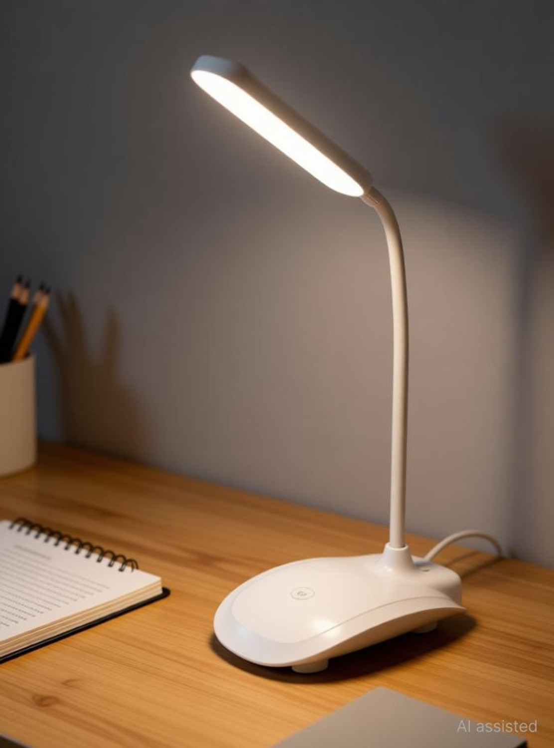 Image of REXBURG Study LED Touch On /Off Switch Student Study Table Lamps158 Table Lamp