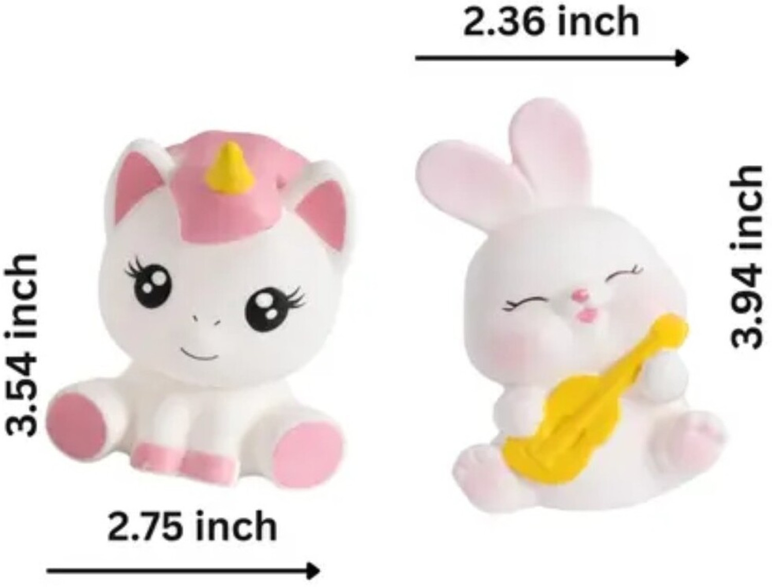 Image of GIFT ME 3-Pack Cute LED Animal Night Lights - Unicorn, Panda & Bunny ( Battery Included) Night Lamp