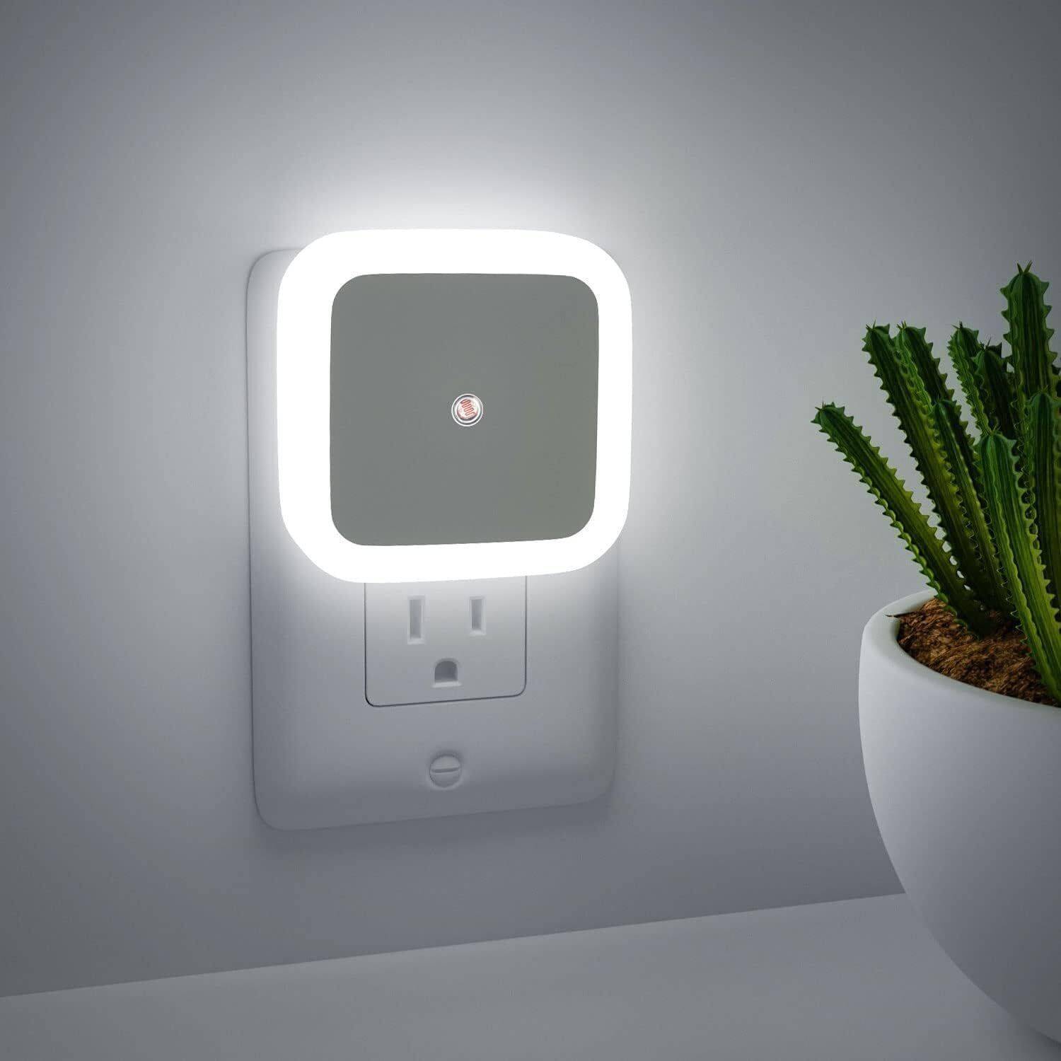 NL Traders 0.5W LED sensor plug for bedroom office living room Ni