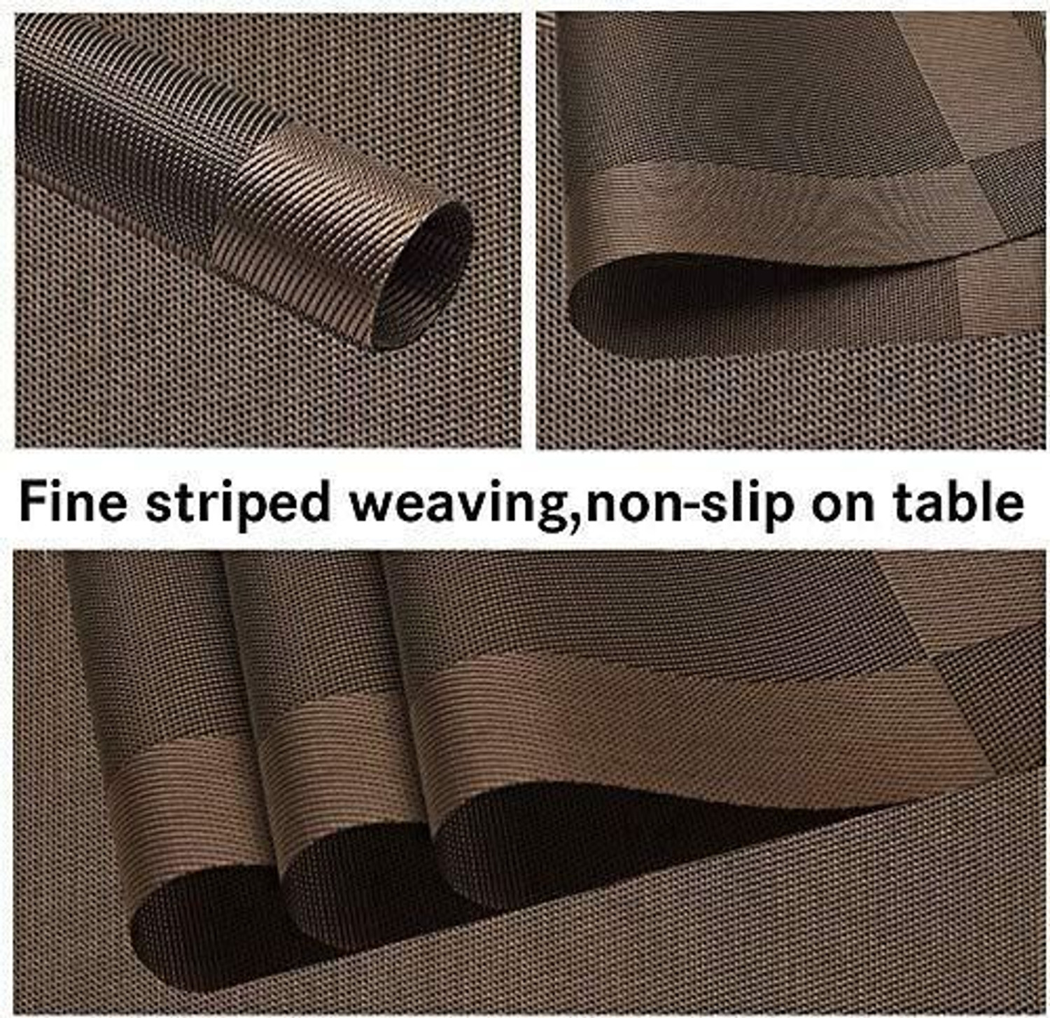 Image of YELONA Rectangular Pack of 7 Table Placemat