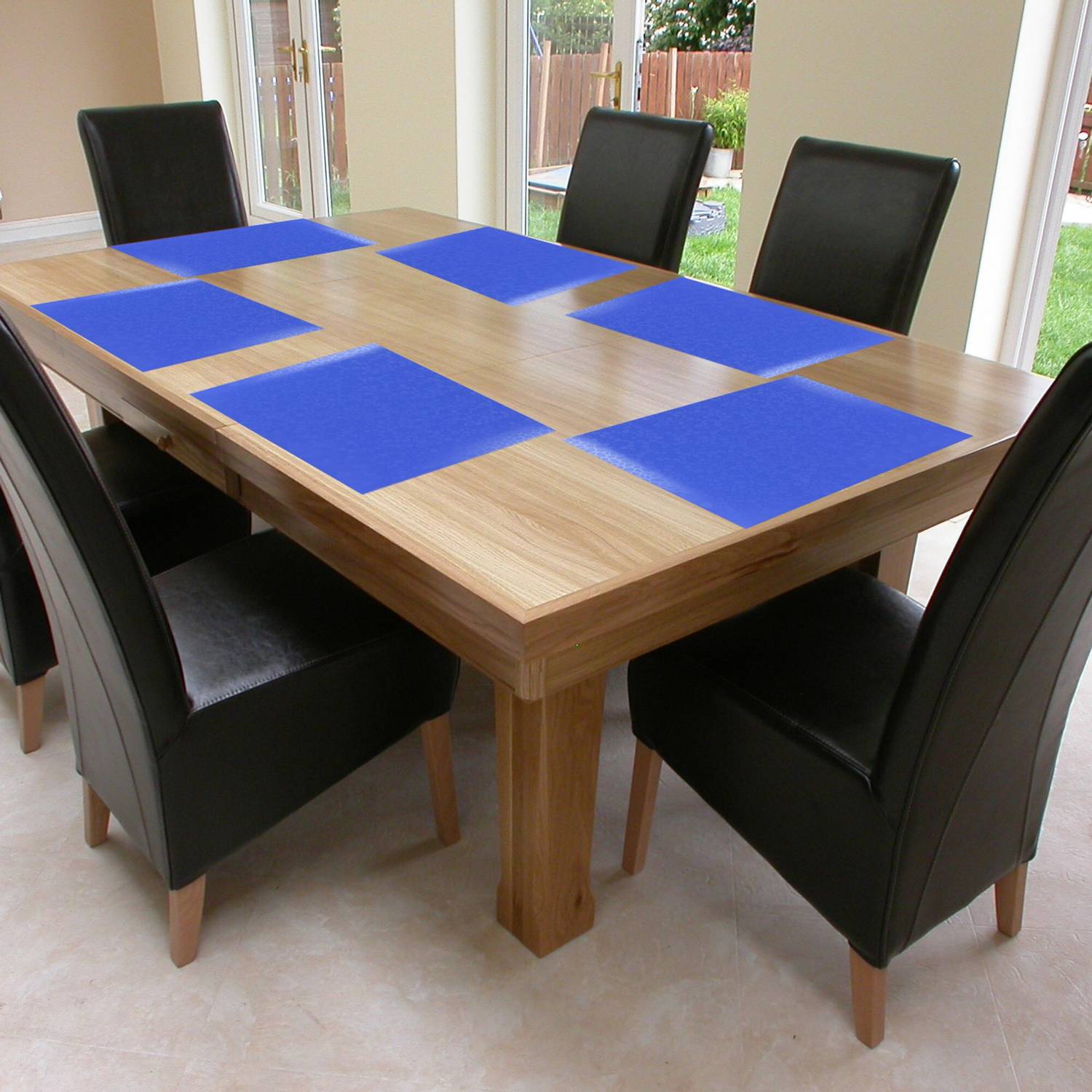 Bossify Rectangular Pack of 6 Table Placemat