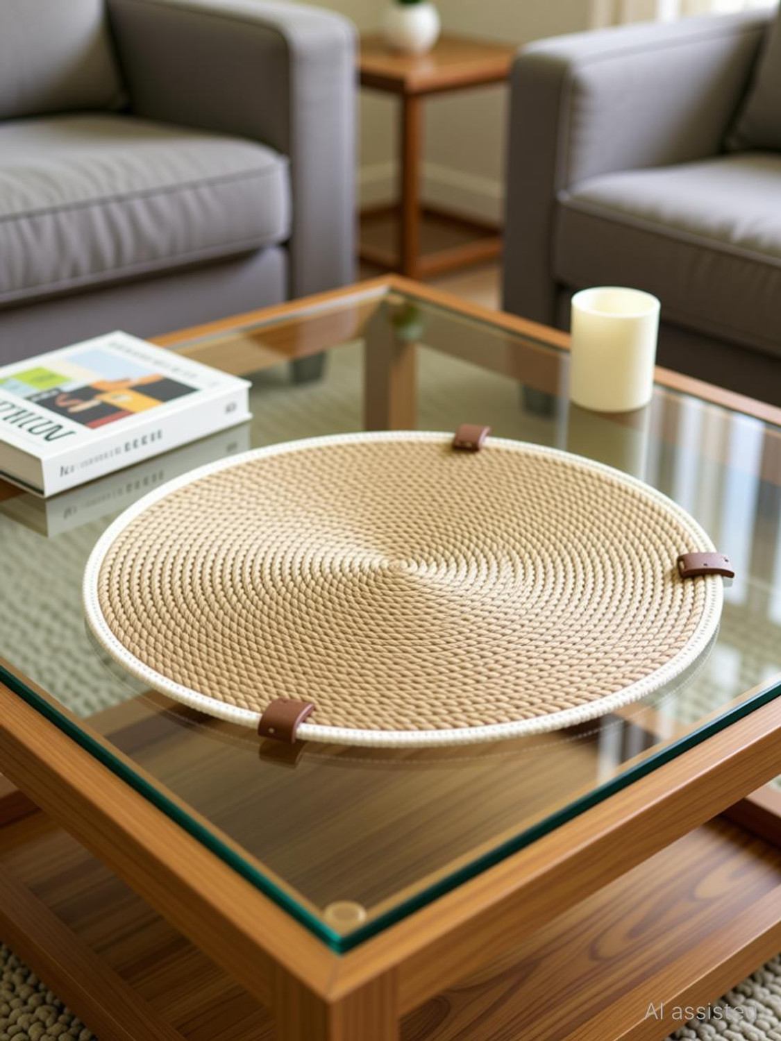 Image of NCS Round Pack of 4 Table Placemat
