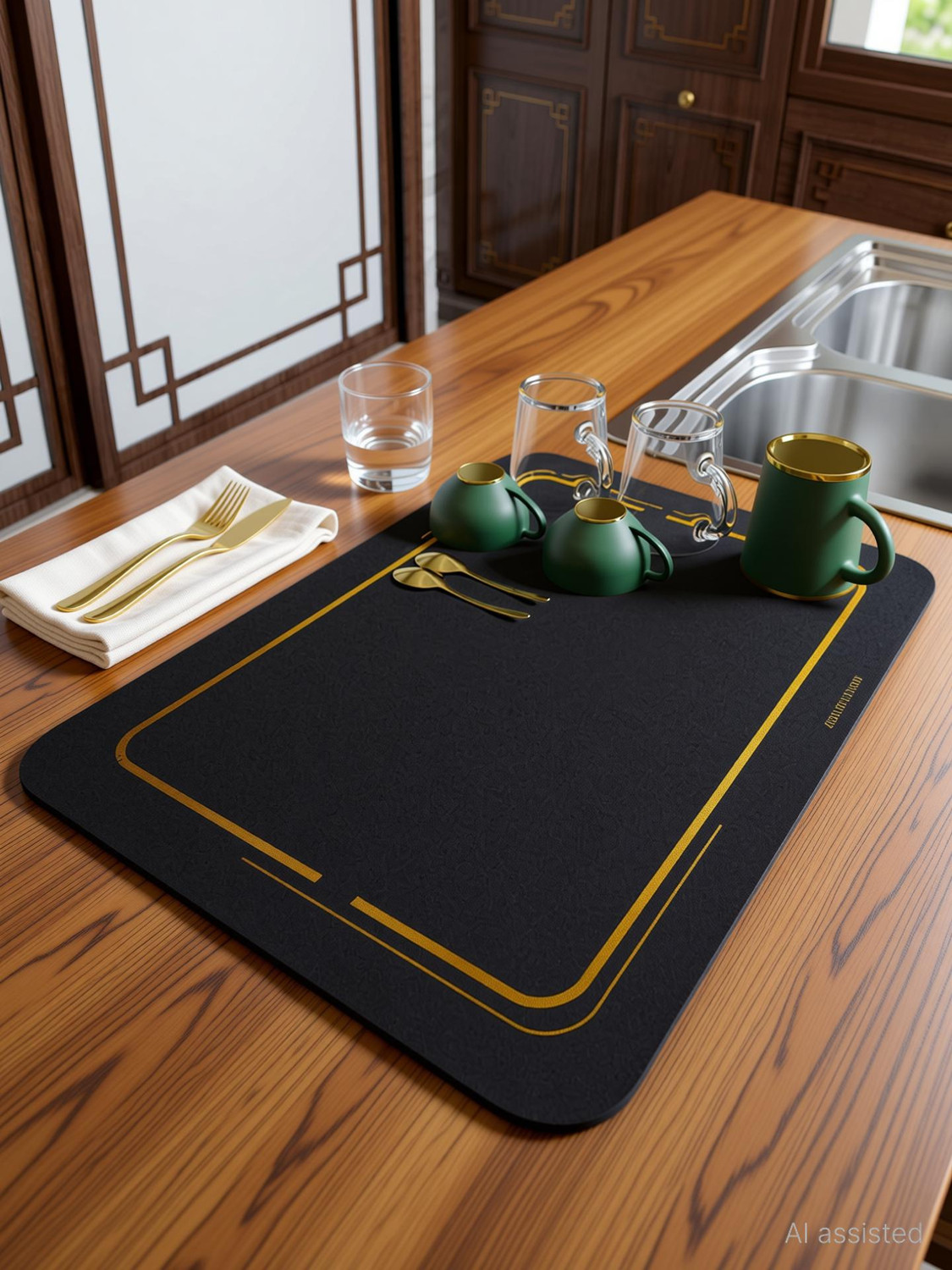 Image of VDNSI Rectangular Pack of 1 Table Placemat