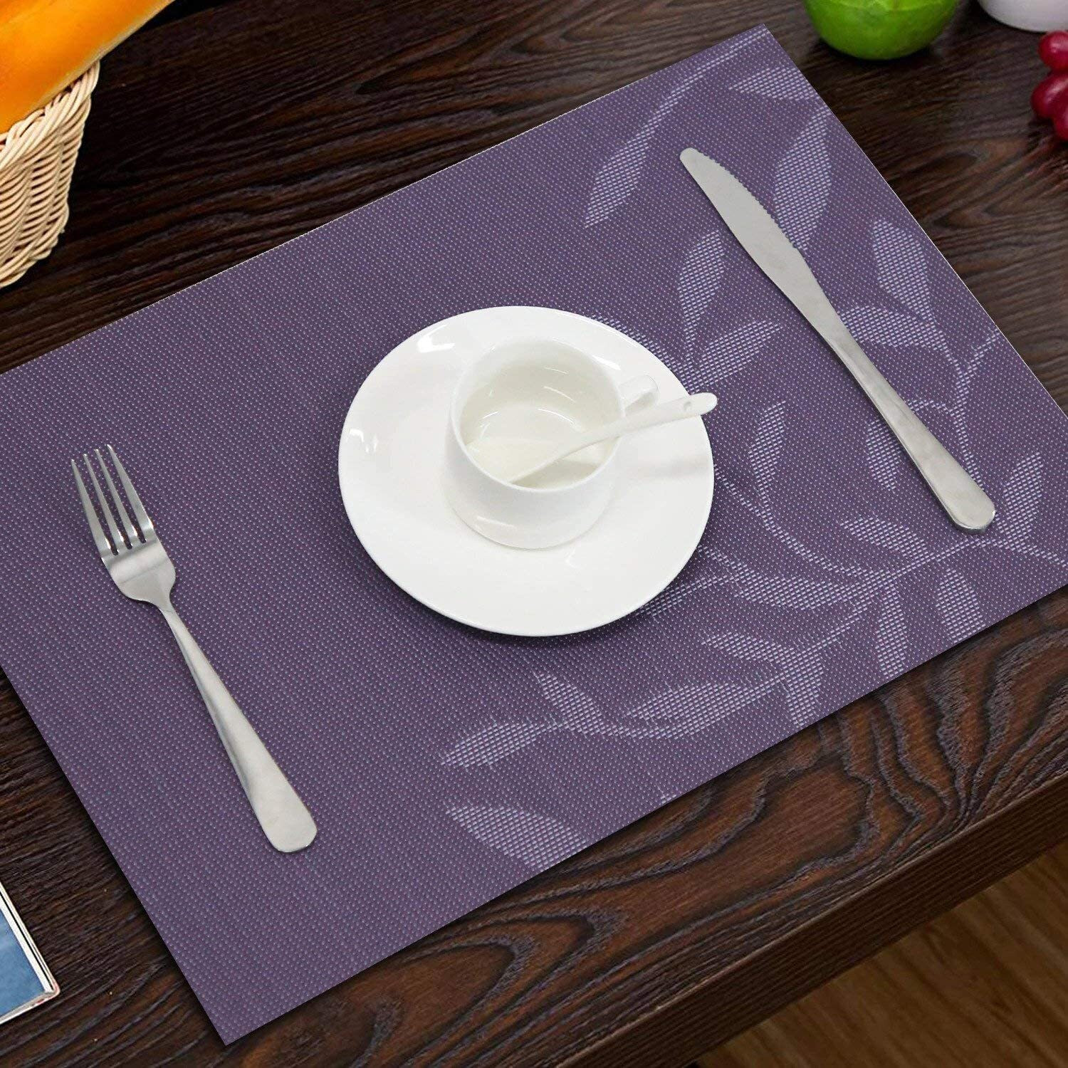 Image of NoBiZ Rectangular Pack of 4 Table Placemat