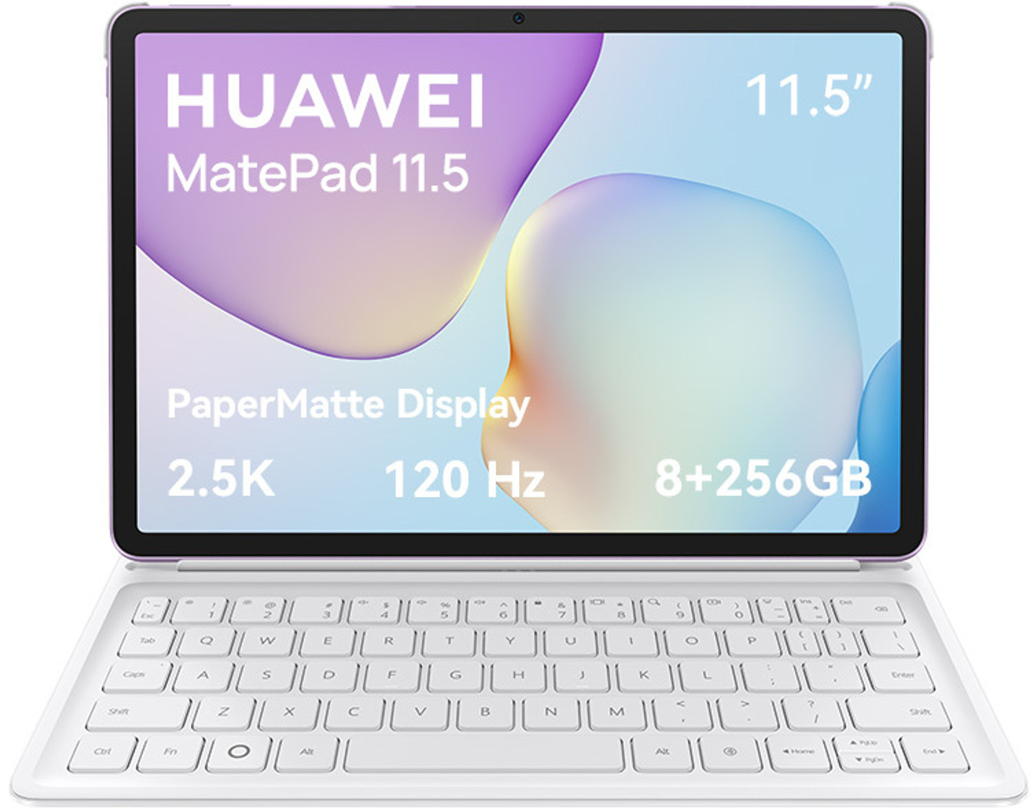 Image of Huawei MATEPAD 11.5 With Keyboard 8 GB RAM 256 GB ROM 11.5 inch with Wi-Fi Only Kirin T82B Tablet (Violet)