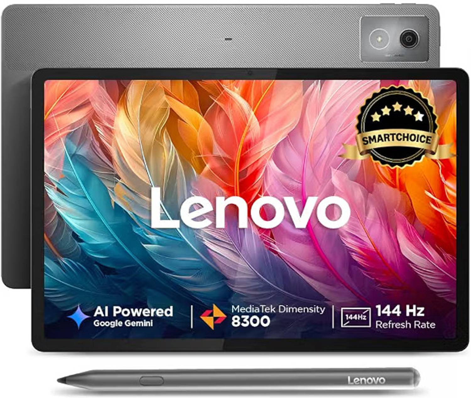 Lenovo {Smartchoice} Idea Tab Pro with Pen Plus 8 GB RAM 128 GB ROM 12.7 inch with Wi-Fi Only Gaming Tablet (Luna Grey)