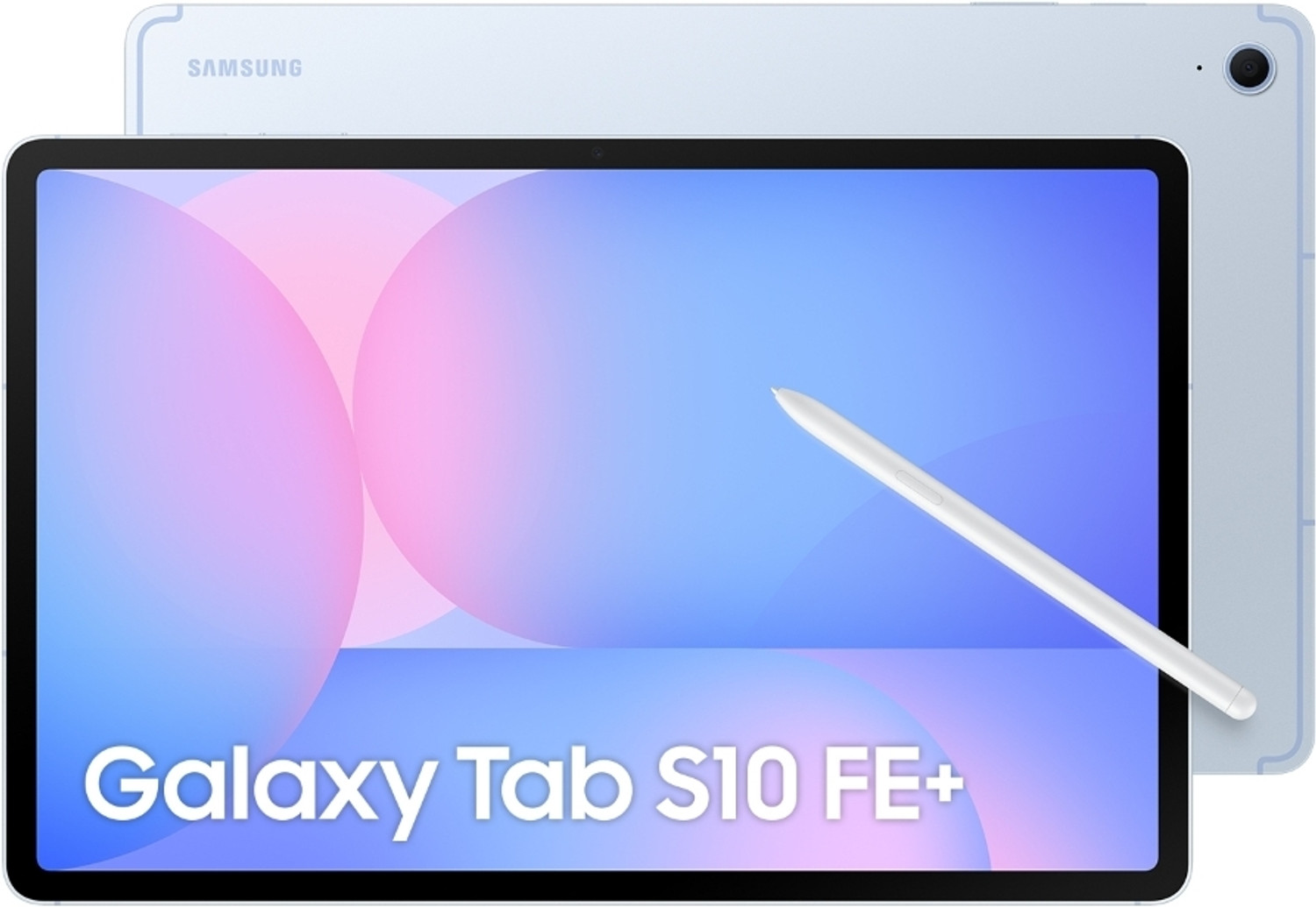 Image of Samsung Galaxy Tab S10 FE+ With S Pen 12 GB RAM 256 GB ROM 13.1 inch with Wi-Fi+5G Gaming Exynos 1580 Tablet (Blue)