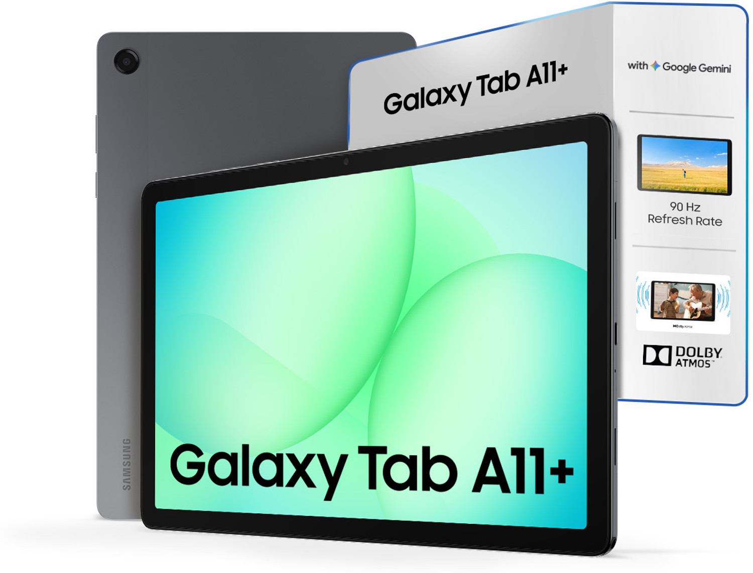Image of Samsung Galaxy Tab A11+ 8 GB RAM 256 GB ROM 11 inch with Wi-Fi Only Gaming MediaTek MT8755 Tablet (Gray)
