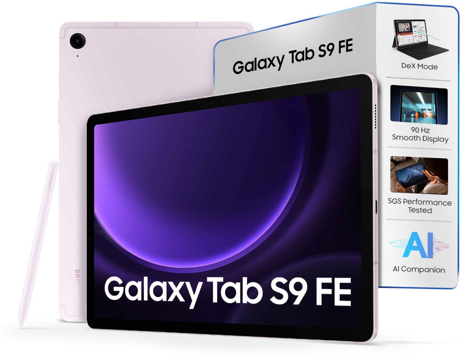 Samsung Galaxy Tab S9 FE 6GB 128GB 10.9" Wi-Fi Lavender 1380 Tablets