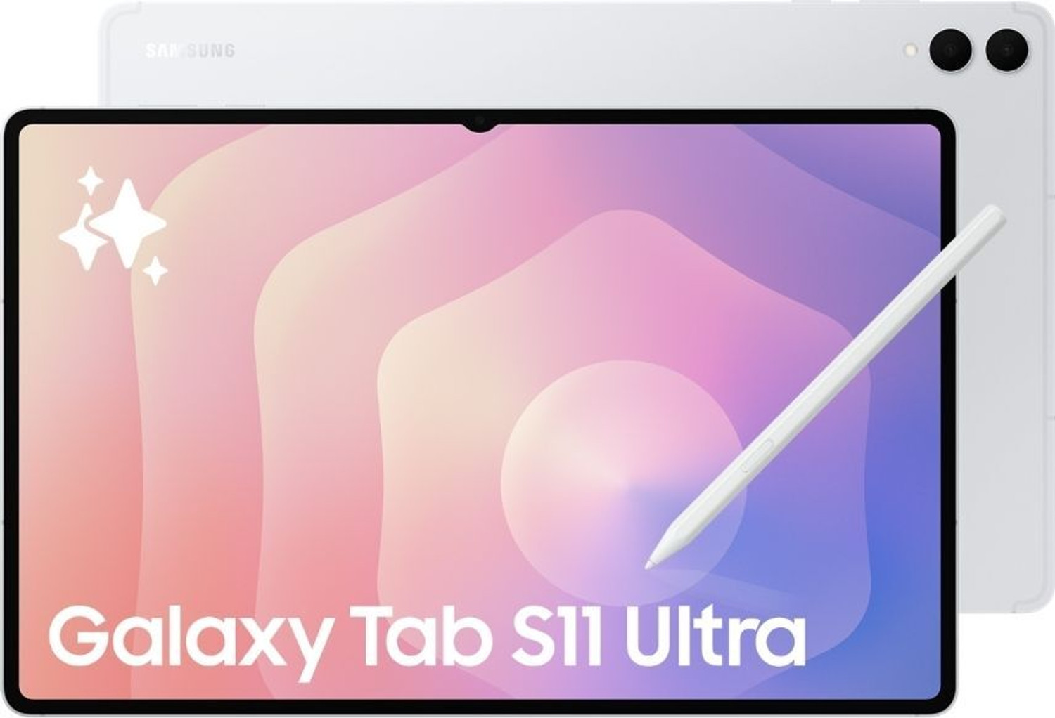 Image of Samsung Galaxy Tab S11 Ultra With S Pen 12 GB RAM 256 GB ROM 14.6 inch with Wi-Fi Only Gaming MediaTek Dimensity 9400+ Tablet (Silver)