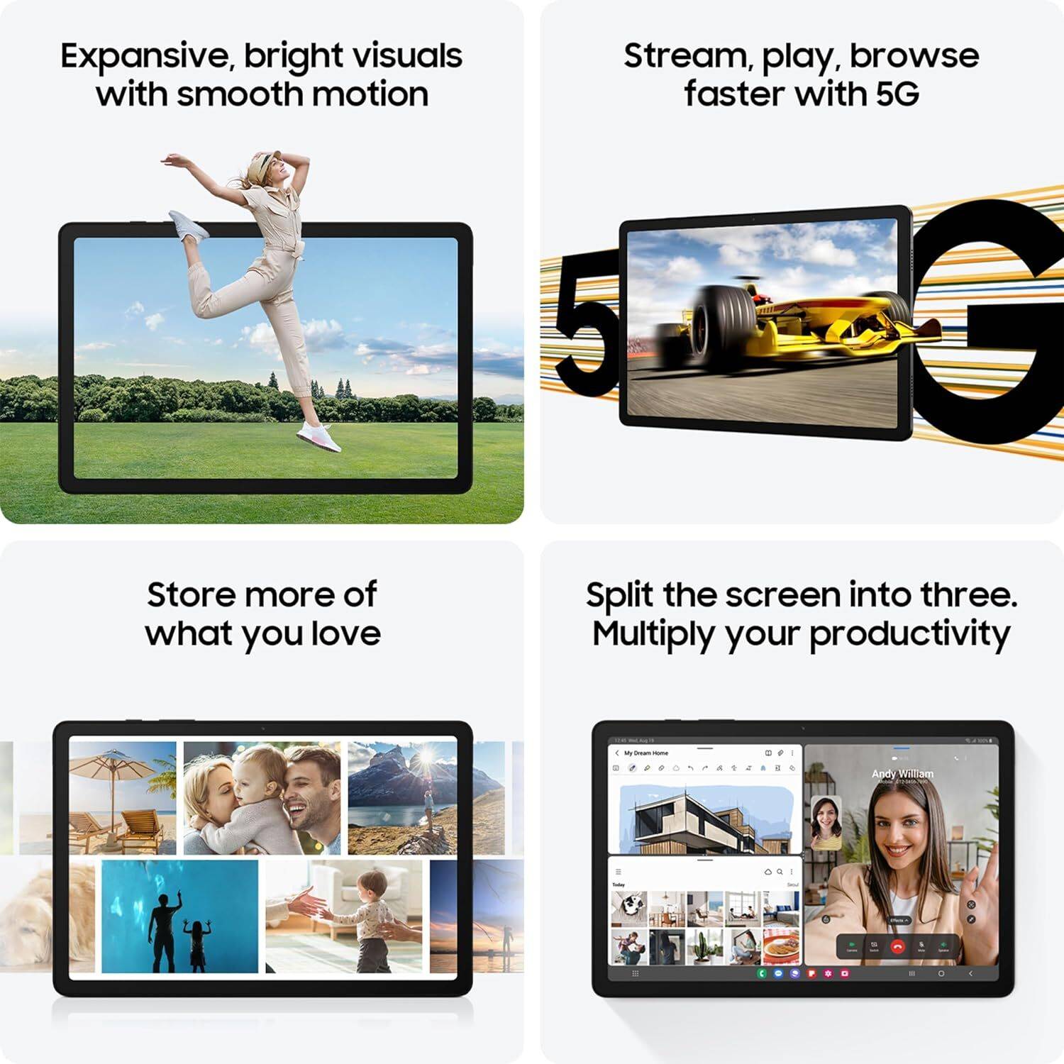 Samsung Galaxy Tab A9+ 11.0 inch 8GB RAM 128GB ROM Wi-Fi 6375 Tablets - Image 5