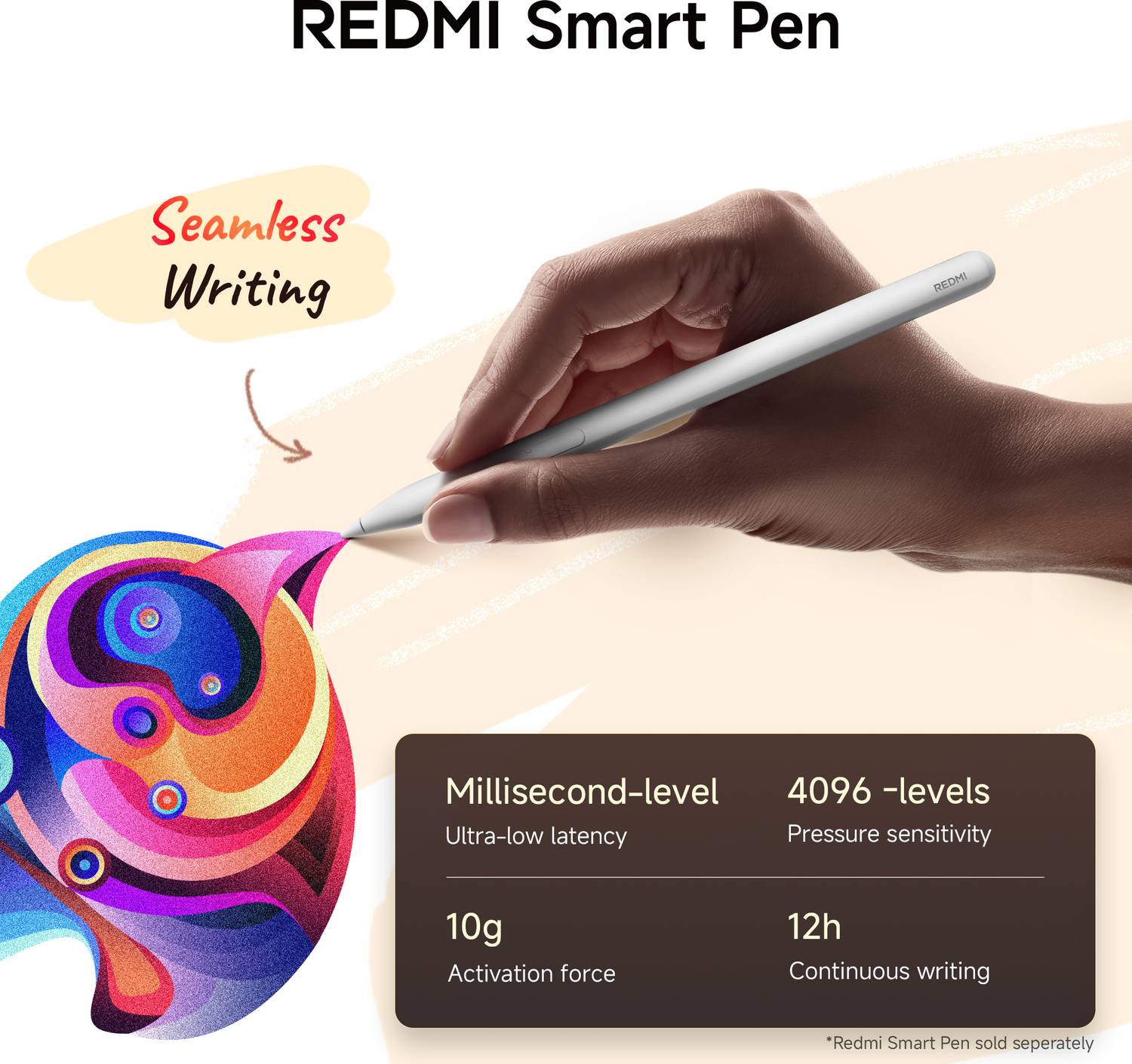 Redmi Pad 2 4GB 128GB 11 inch Wi-Fi Tablet - Image 4