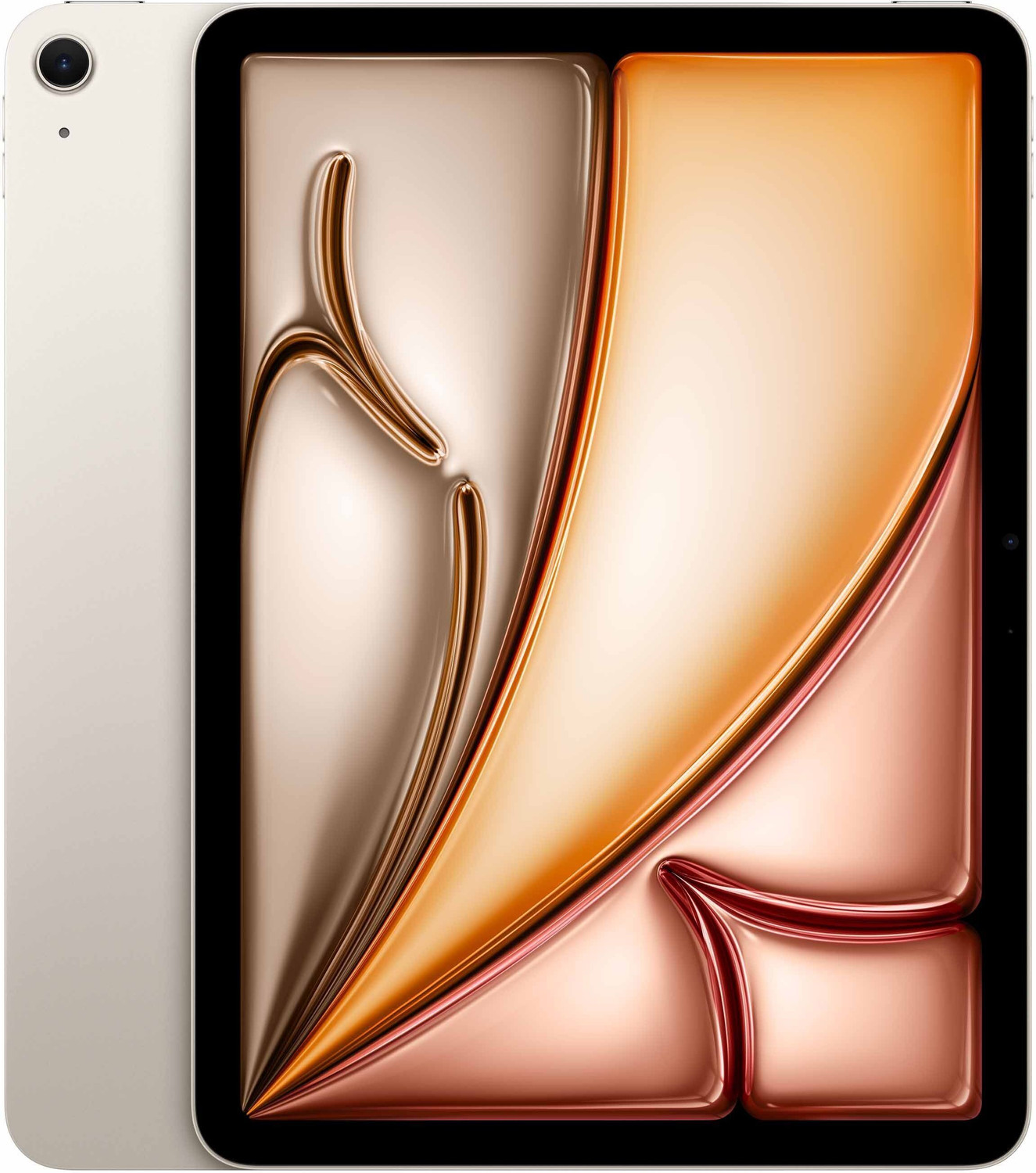 Image of Apple iPad Air 256 GB ROM 11.0 inch with Wi-Fi Only Apple M4 chip (Starlight)