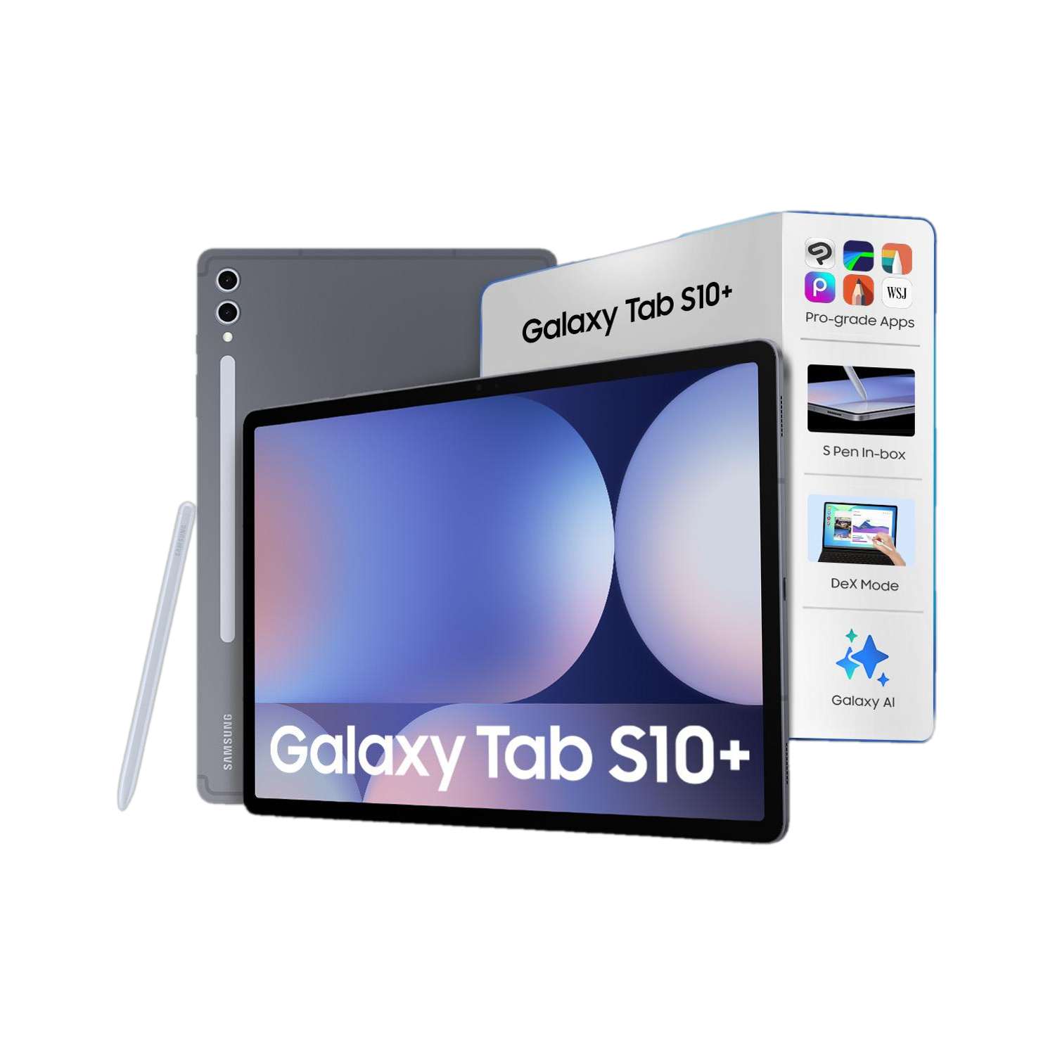 Samsung Galaxy Tabs10➕256GB Samsung Galaxy Tab S10+ With S Pen 12 GB RAM 256 GB ROM 12.4 inch