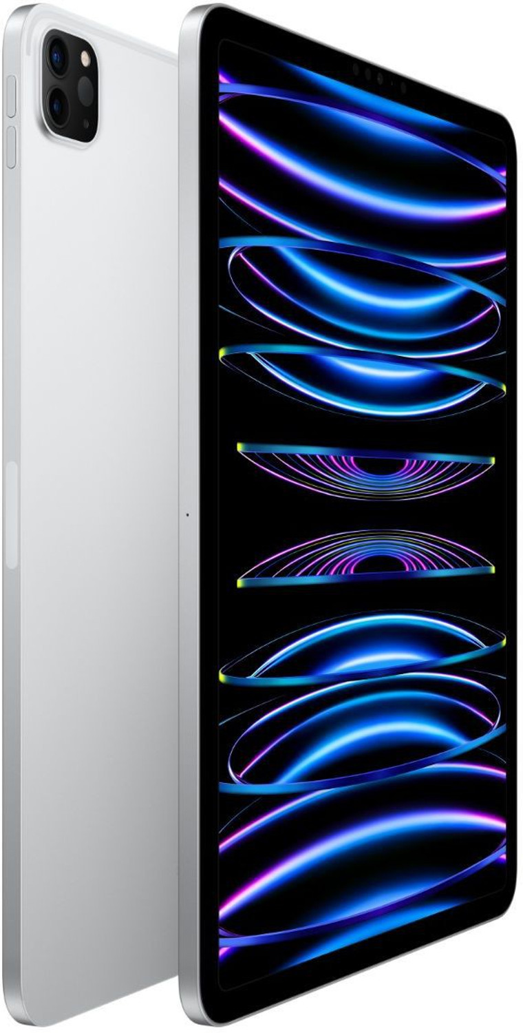 Image of Apple 2022 iPad Pro (4th Gen) 512 GB ROM 11.0 inch with Wi-Fi Only Apple M2 chip (Silver)