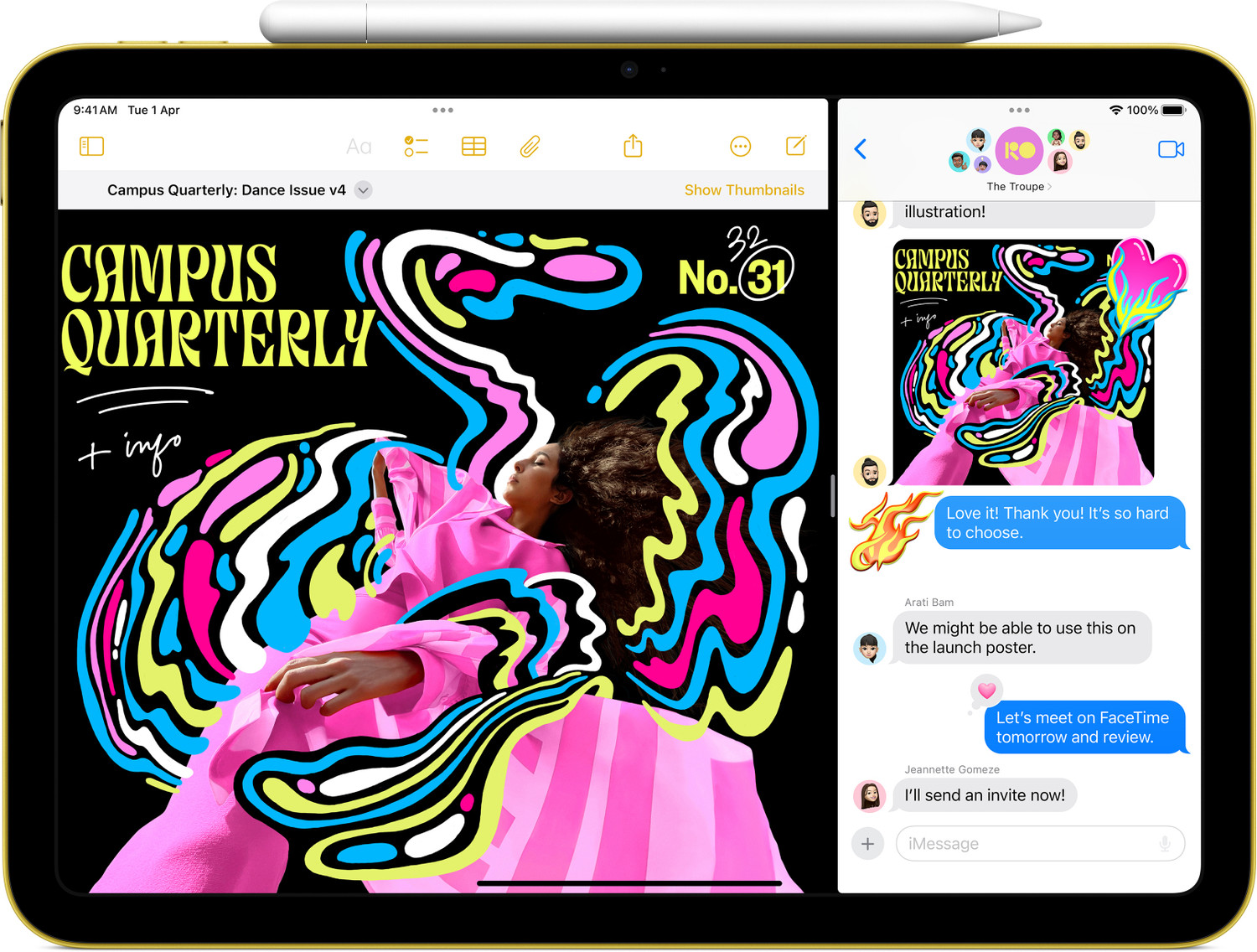 Image of Apple 2025 iPad (A16) 128 GB ROM 11.0 inch with Wi-Fi Only A16 chip (Silver)