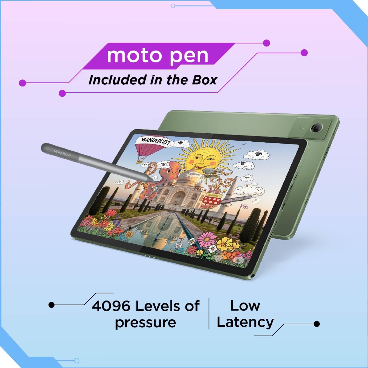 MOTOROLA Pad 60 Neo 8GB 128GB 11 inch Bronze Green 6300 Tablets - Image 5